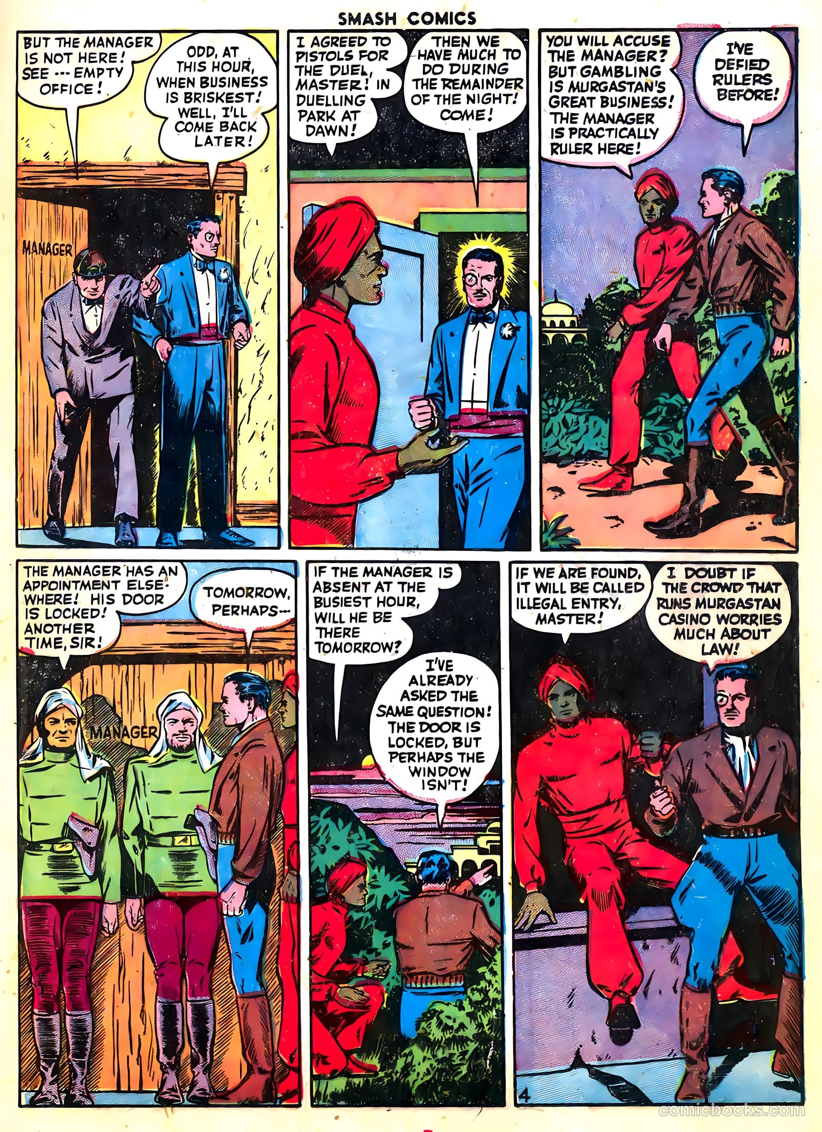 Smash Comics #64 (1946) — page 25 of 60