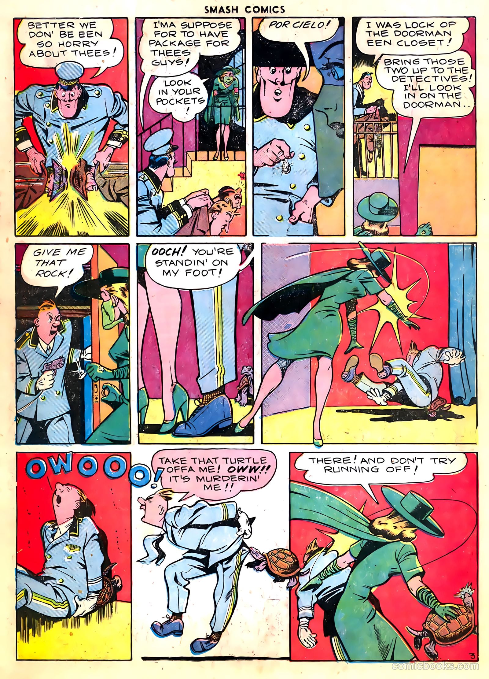 Smash Comics #64 (1946) — page 32 of 60