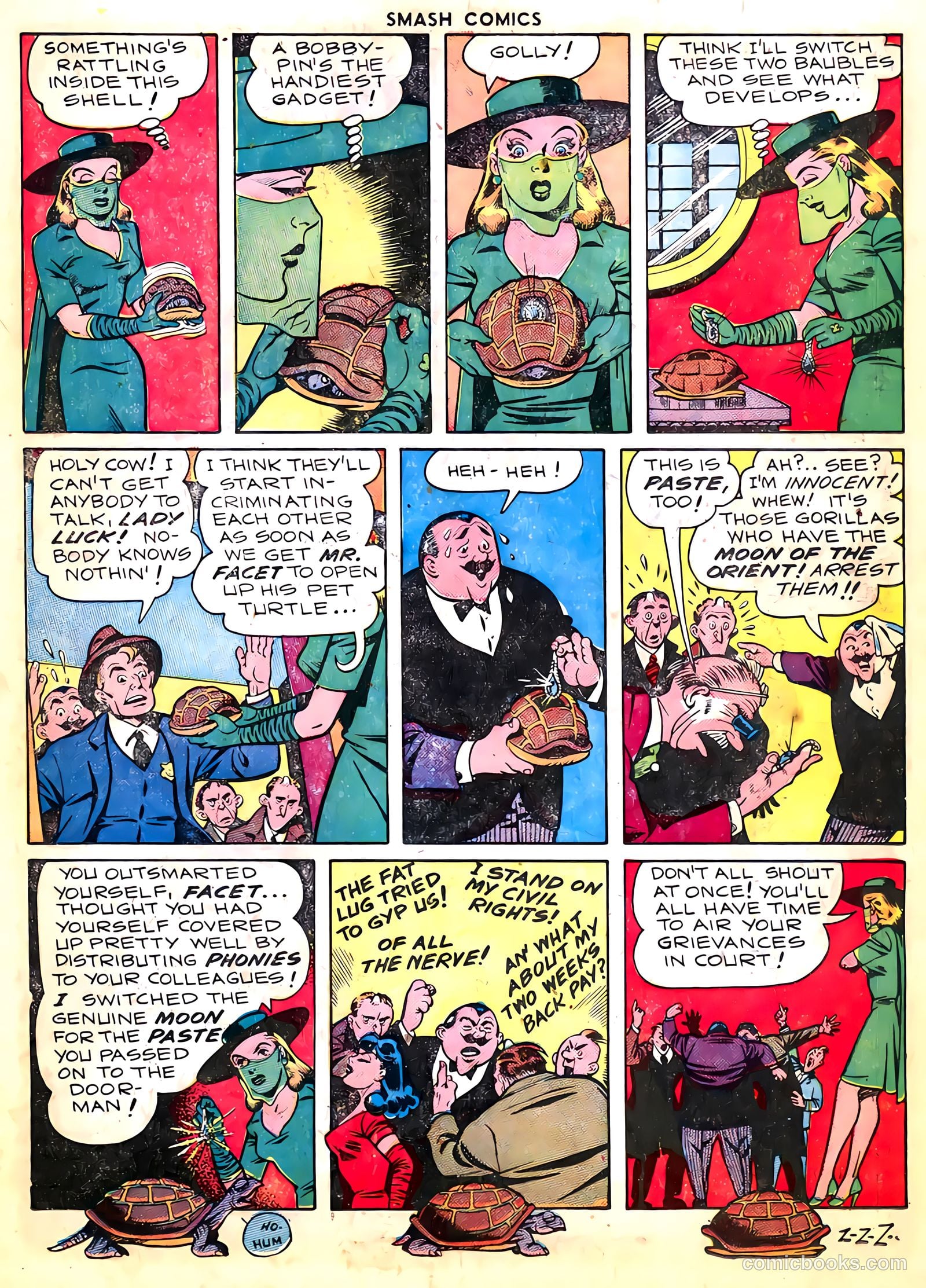 Smash Comics #64 (1946) — page 33 of 60