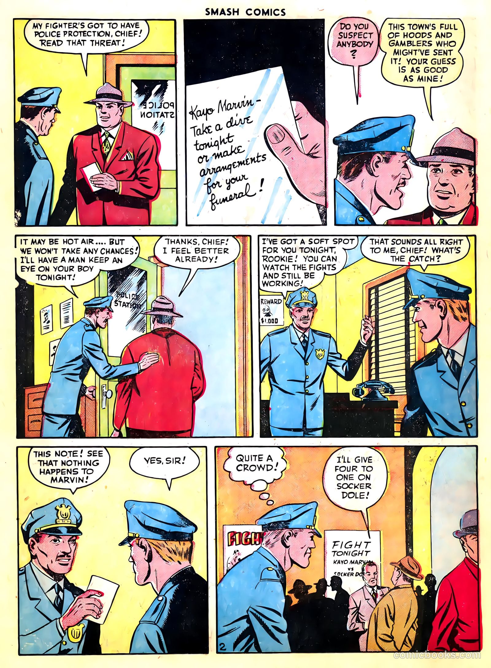 Smash Comics #64 (1946) — page 35 of 60