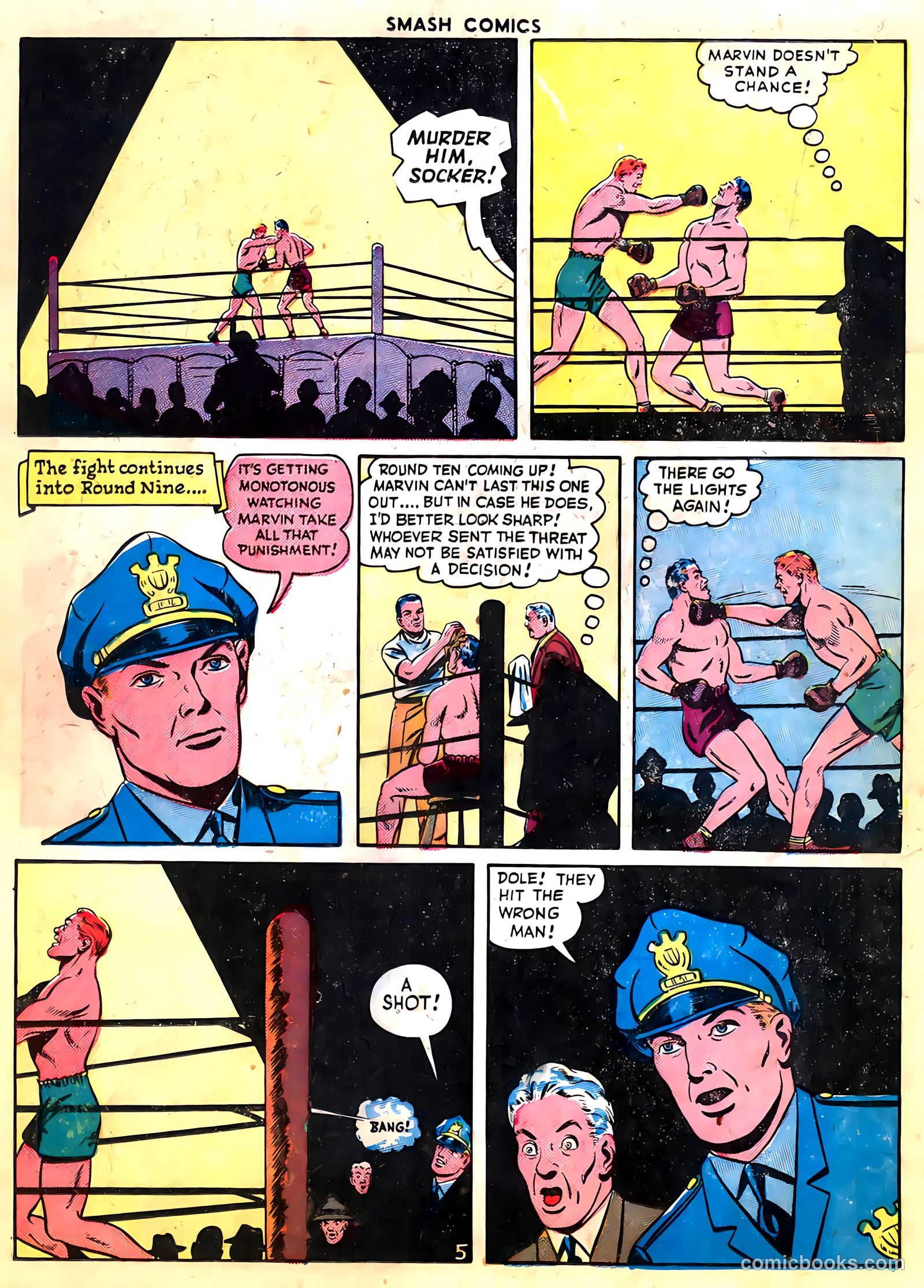 Smash Comics #64 (1946) — page 38 of 60