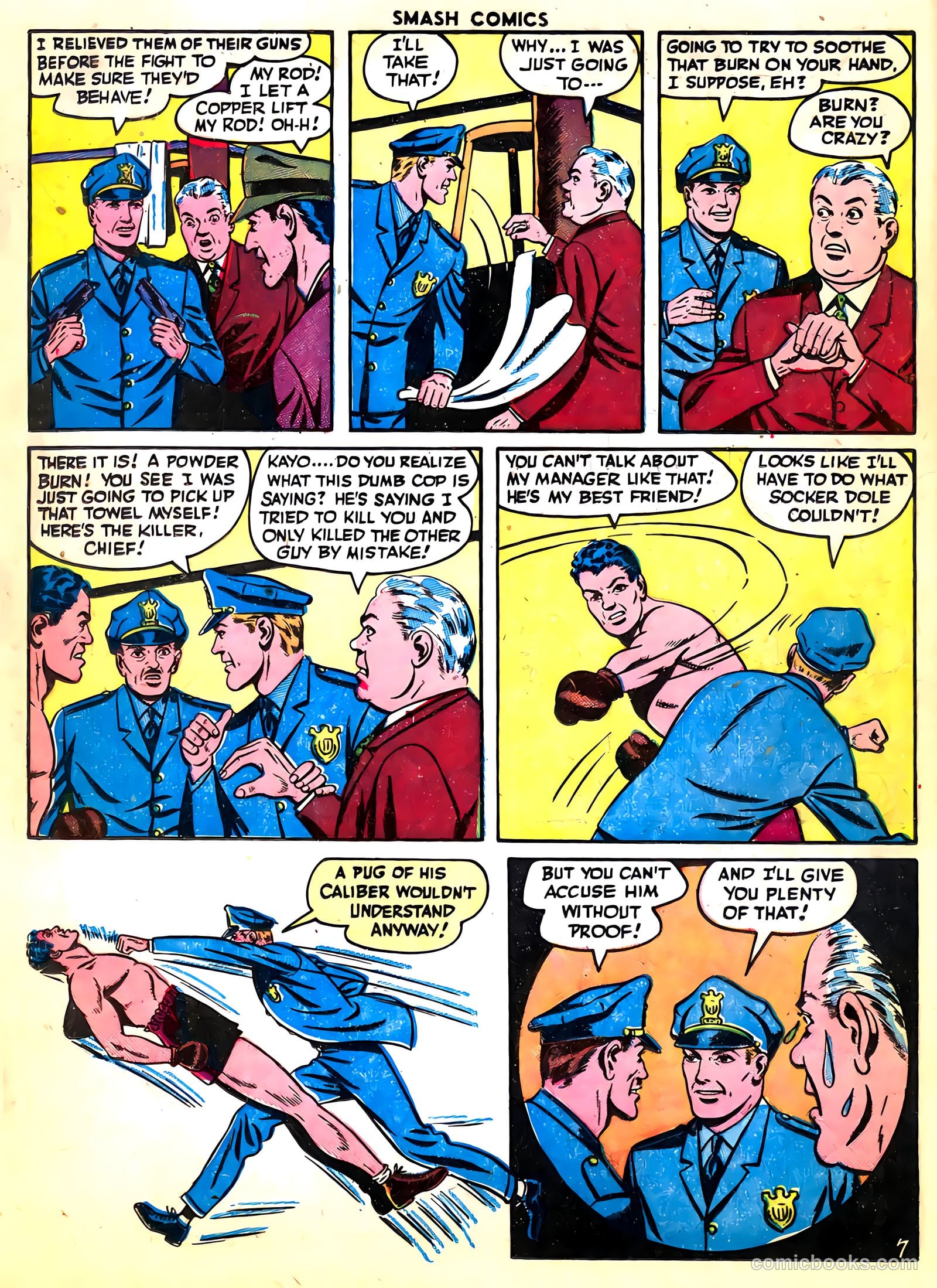 Smash Comics #64 (1946) — page 40 of 60
