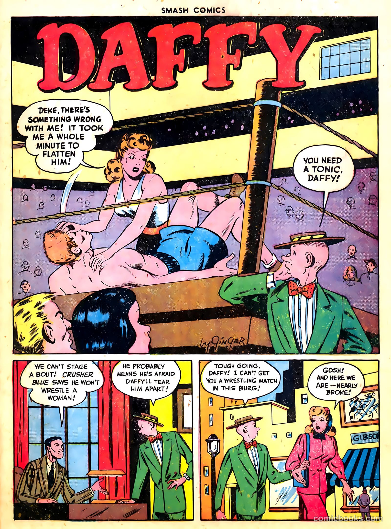 Smash Comics #64 (1946) — page 45 of 60
