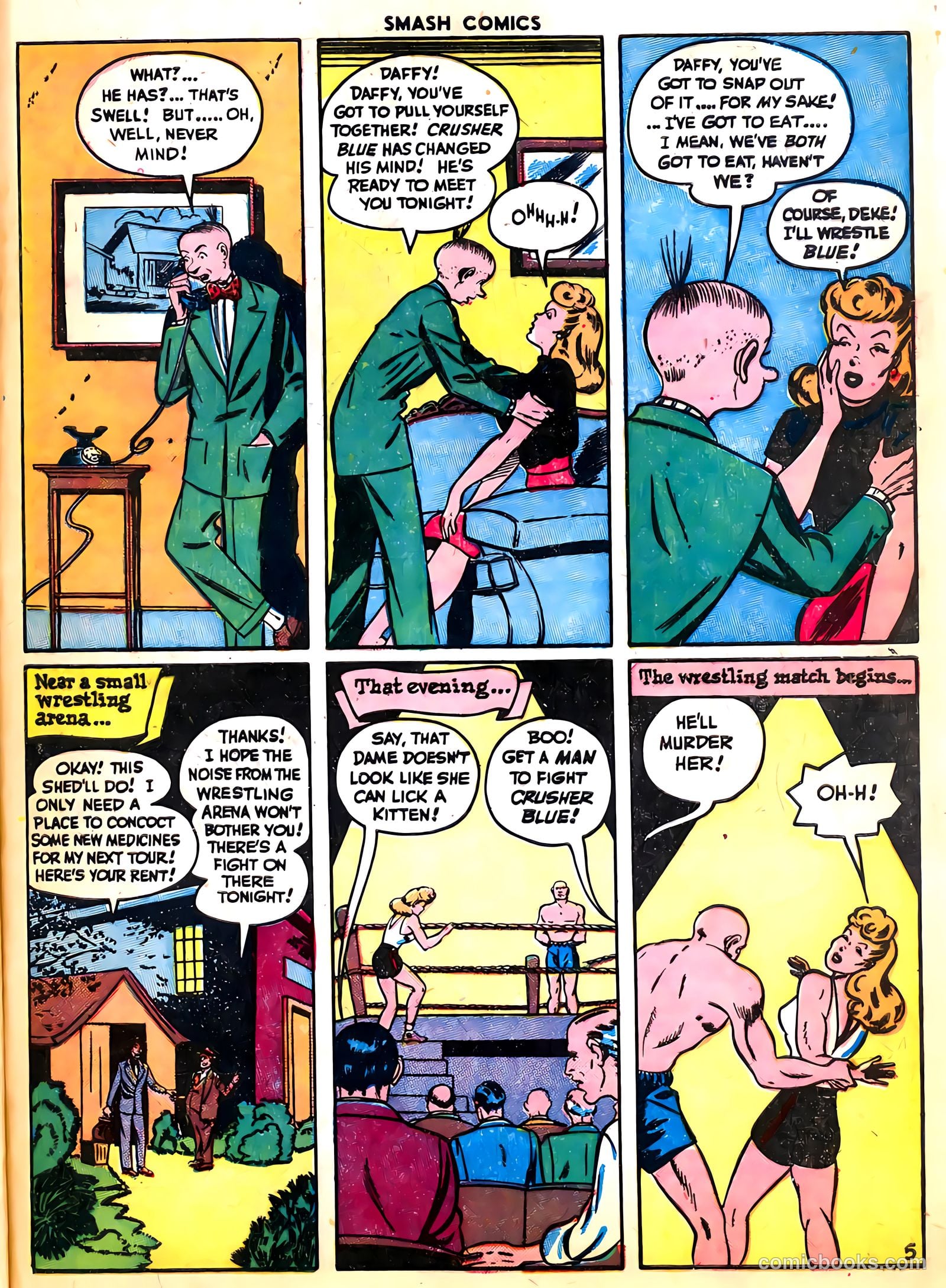 Smash Comics #64 (1946) — page 49 of 60
