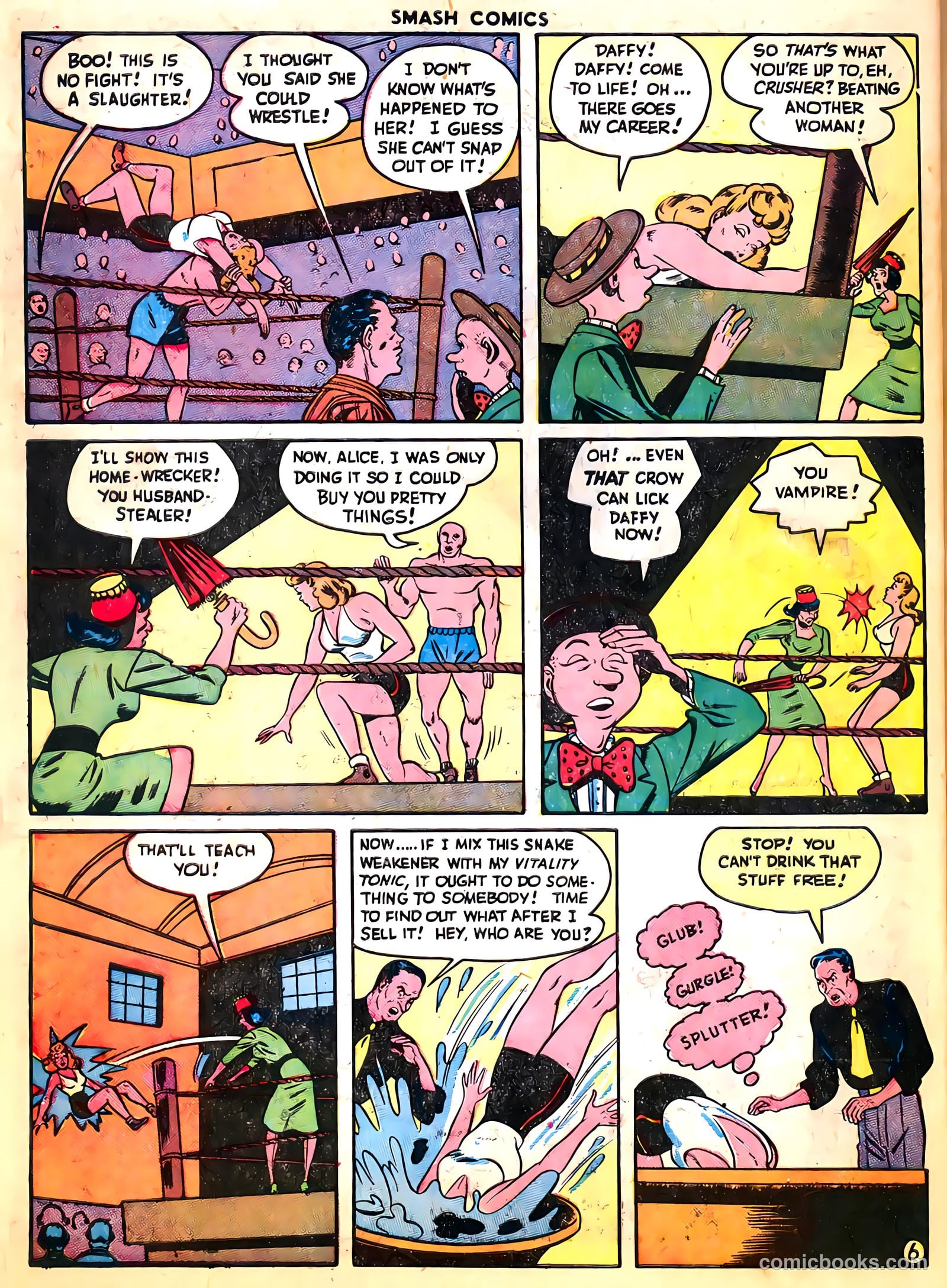 Smash Comics #64 (1946) — page 50 of 60