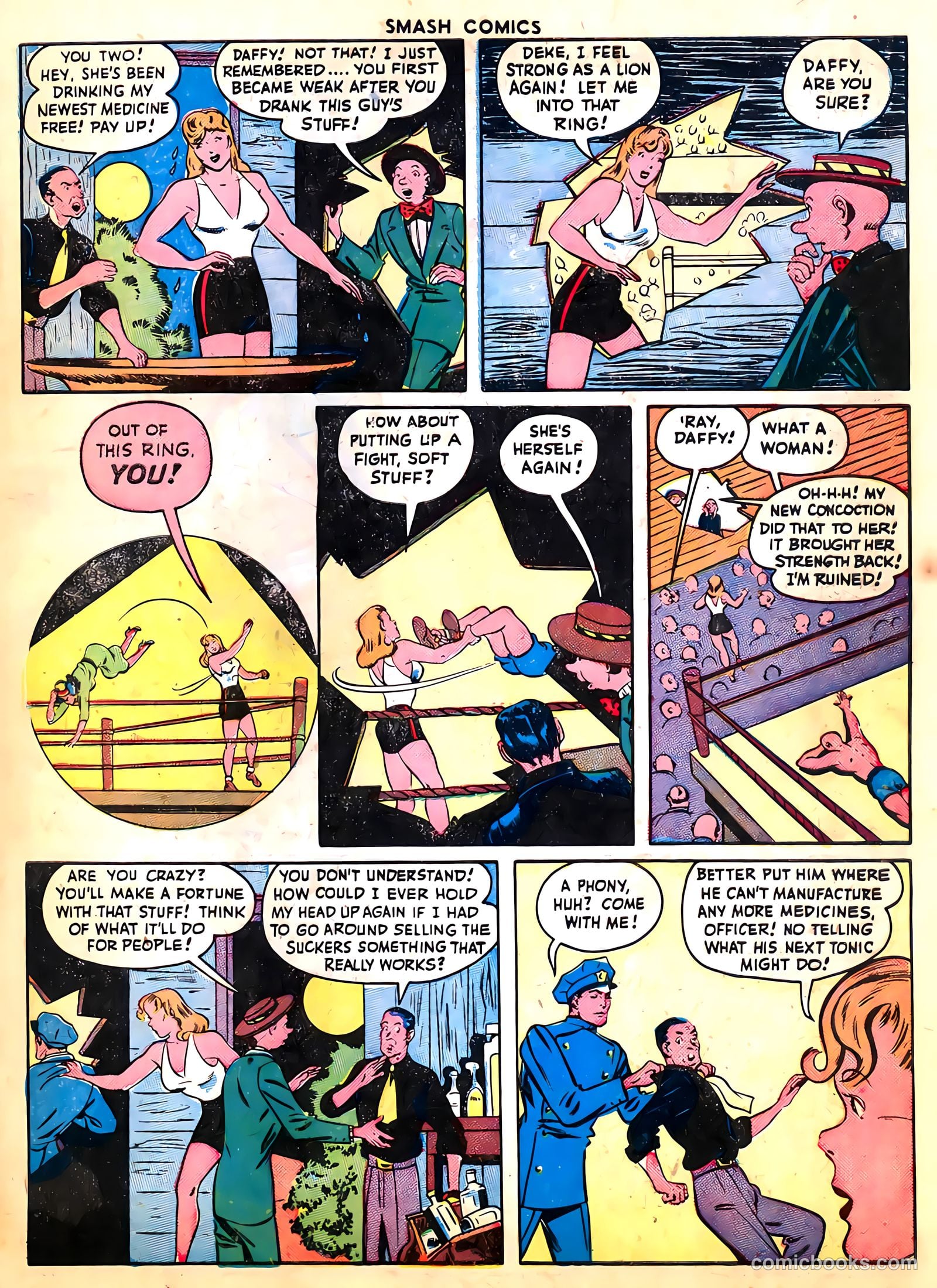 Smash Comics #64 (1946) — page 51 of 60