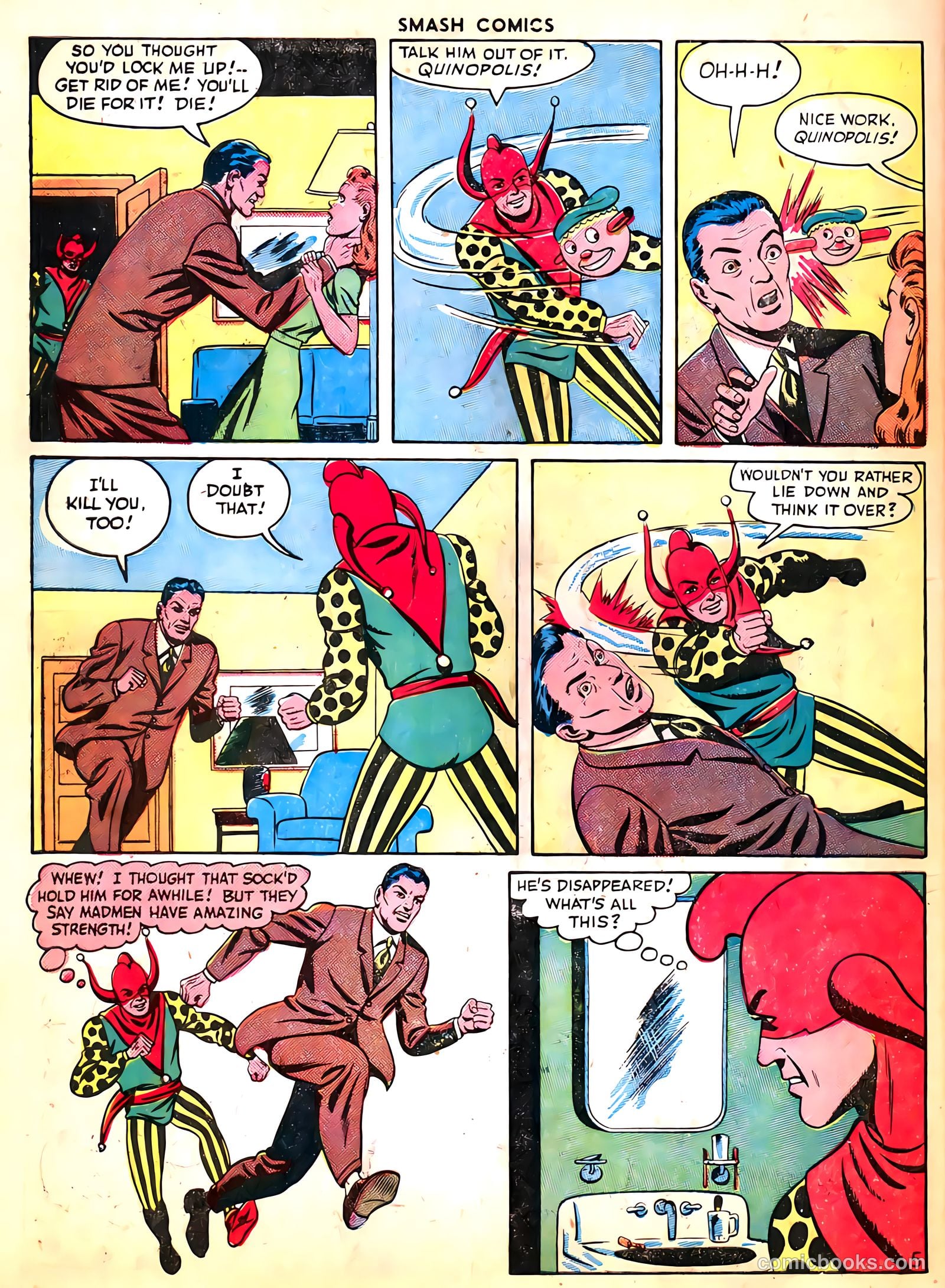 Smash Comics #64 (1946) — page 56 of 60