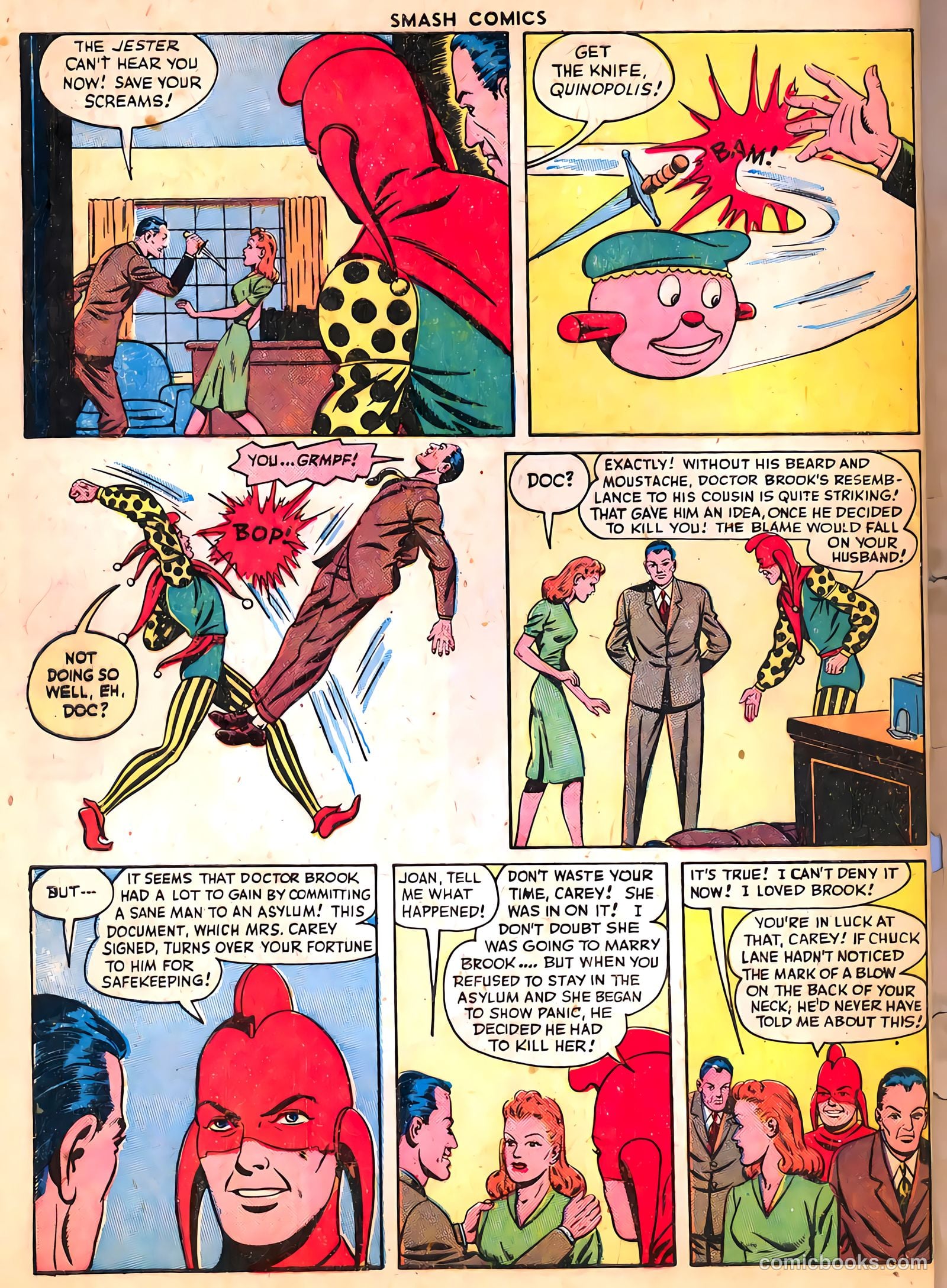 Smash Comics #64 (1946) — page 58 of 60