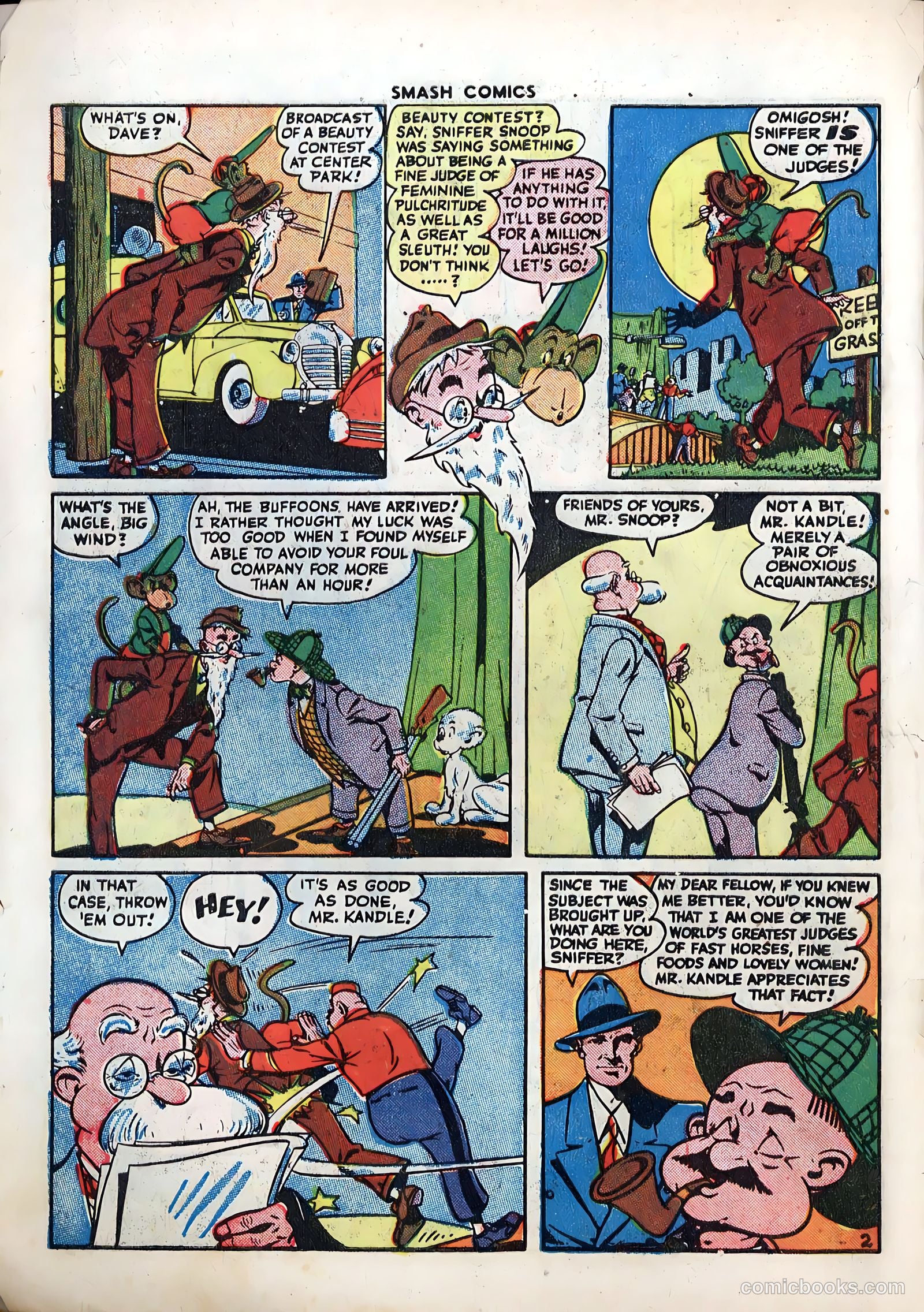 Smash Comics #65 (1946) — page 4 of 60
