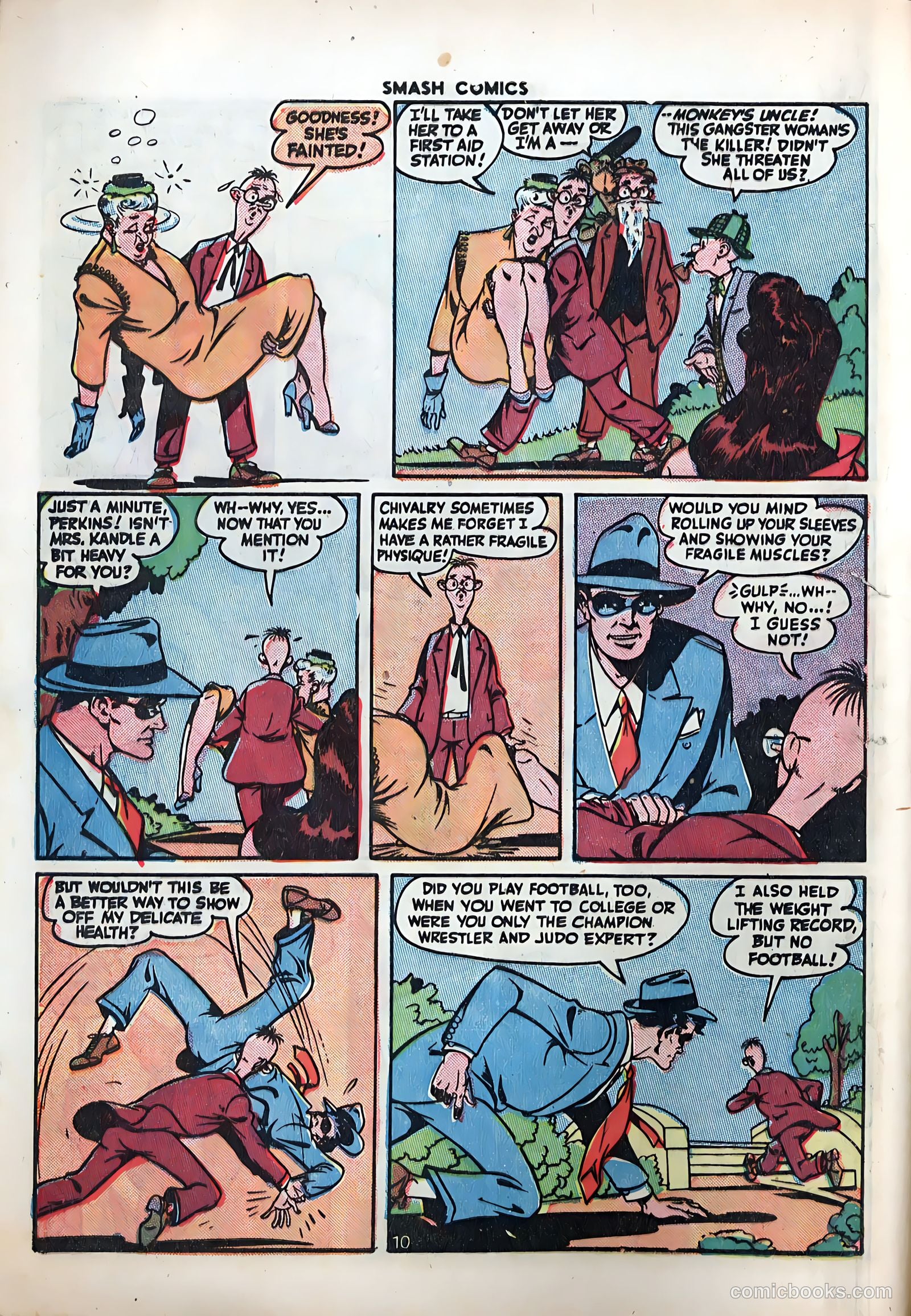 Smash Comics #65 (1946) — page 12 of 60