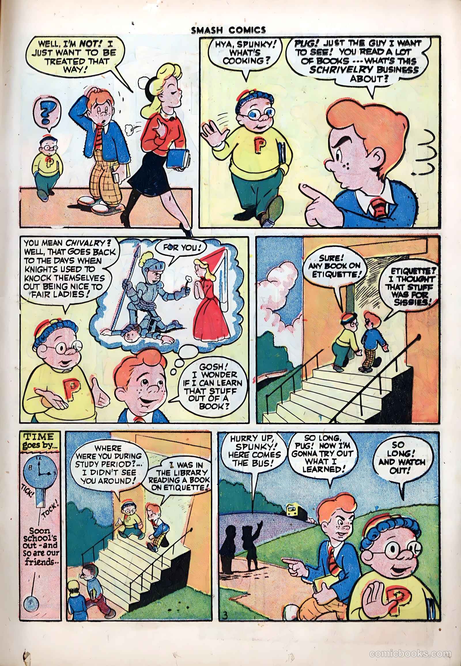 Smash Comics #65 (1946) — page 17 of 60