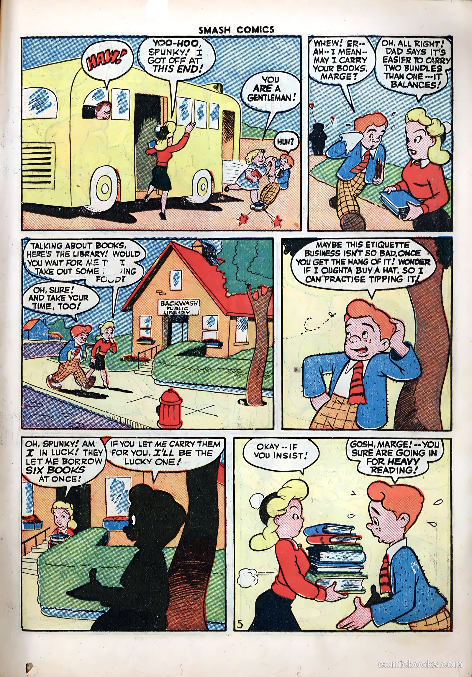 Smash Comics #65 (1946) — page 19 of 60