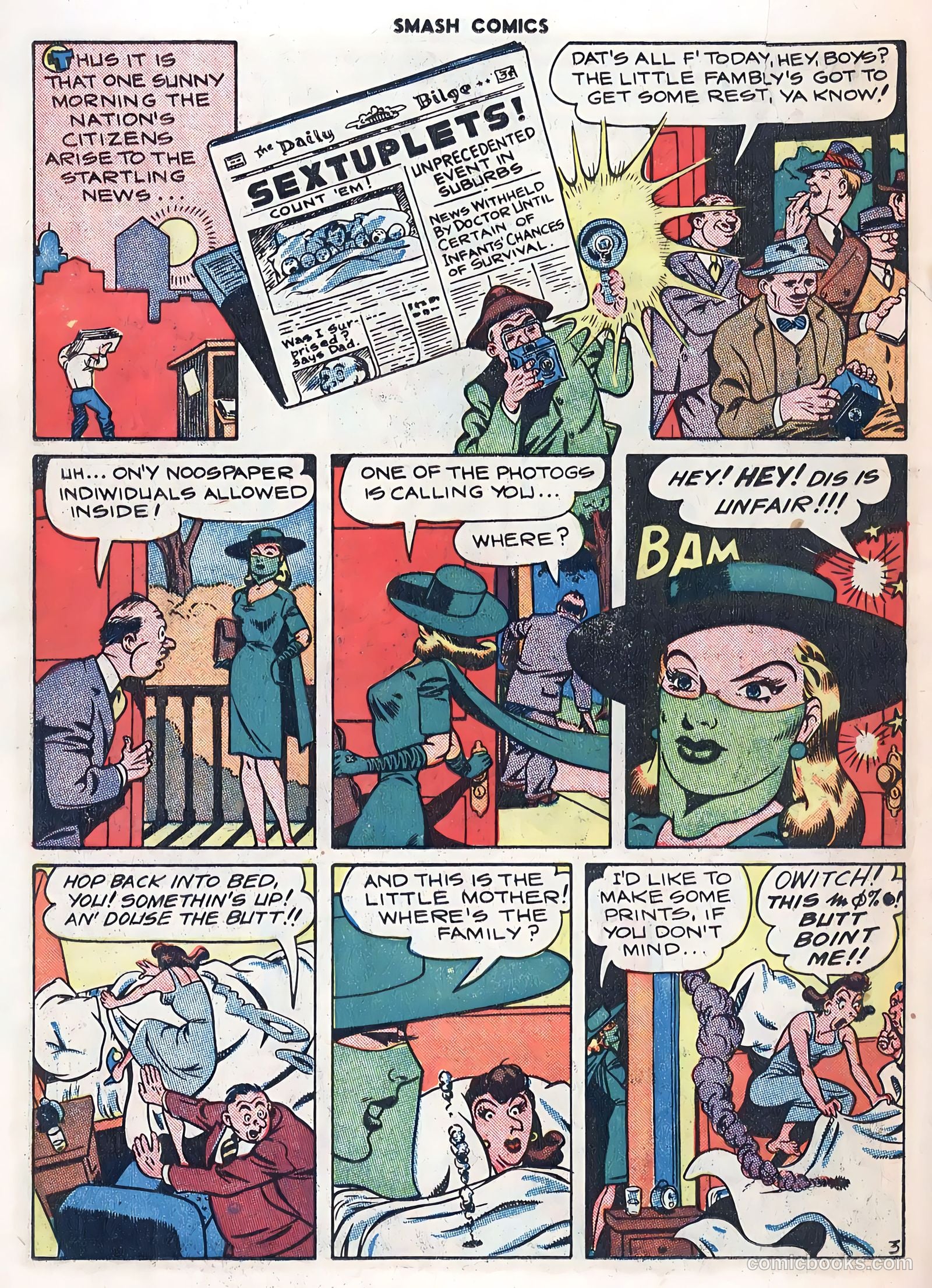 Smash Comics #65 (1946) — page 32 of 60