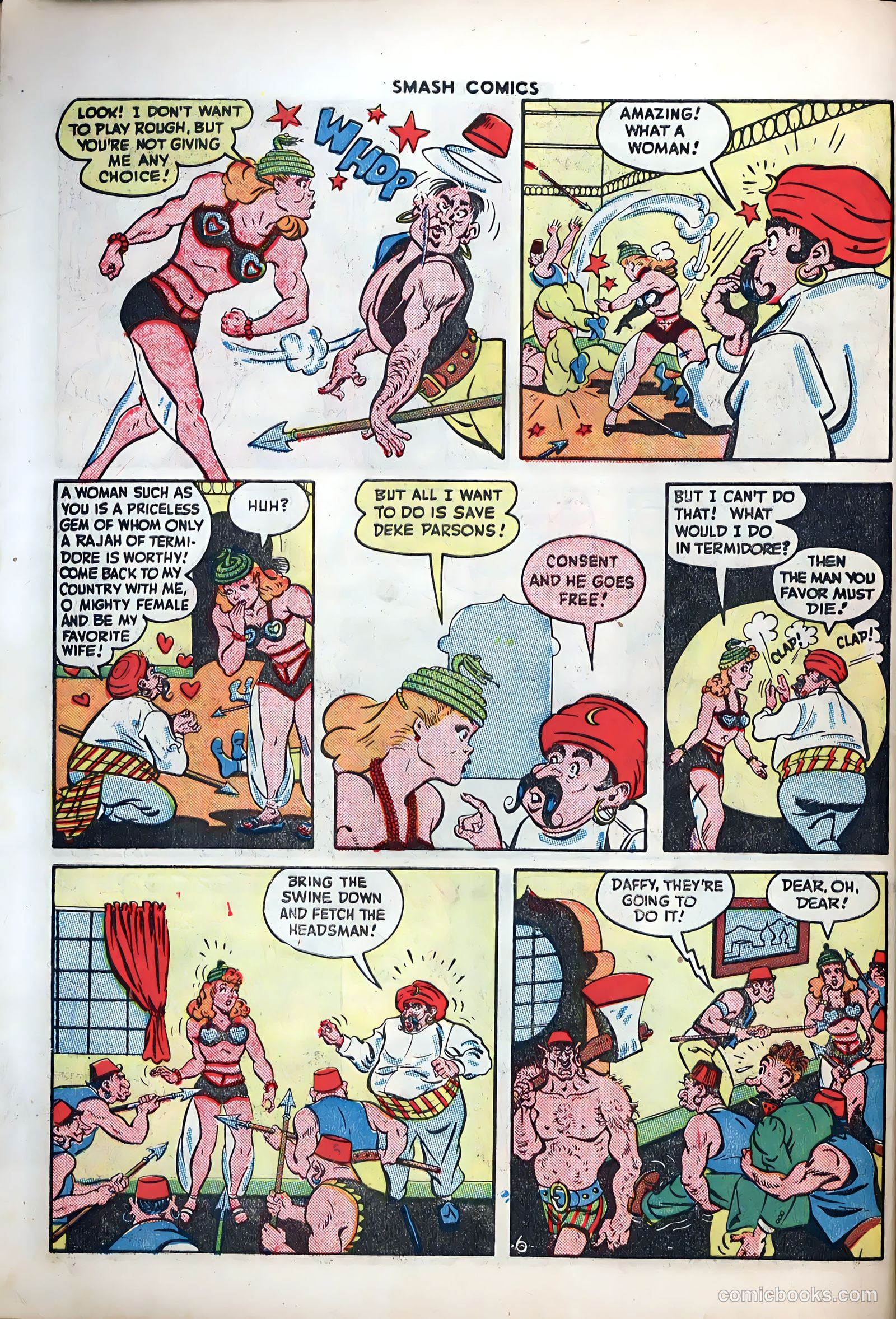 Smash Comics #65 (1946) — page 50 of 60