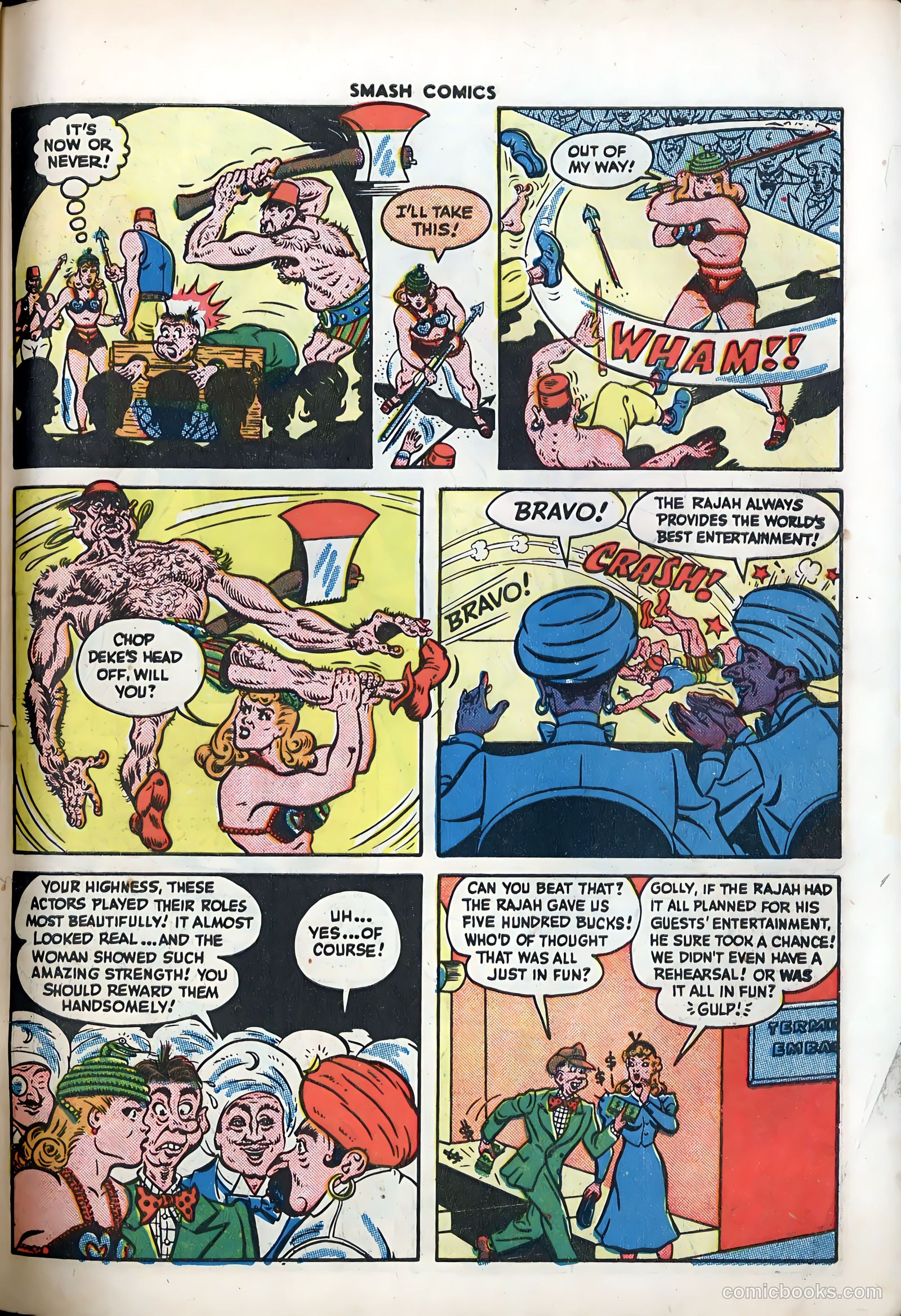 Smash Comics #65 (1946) — page 51 of 60