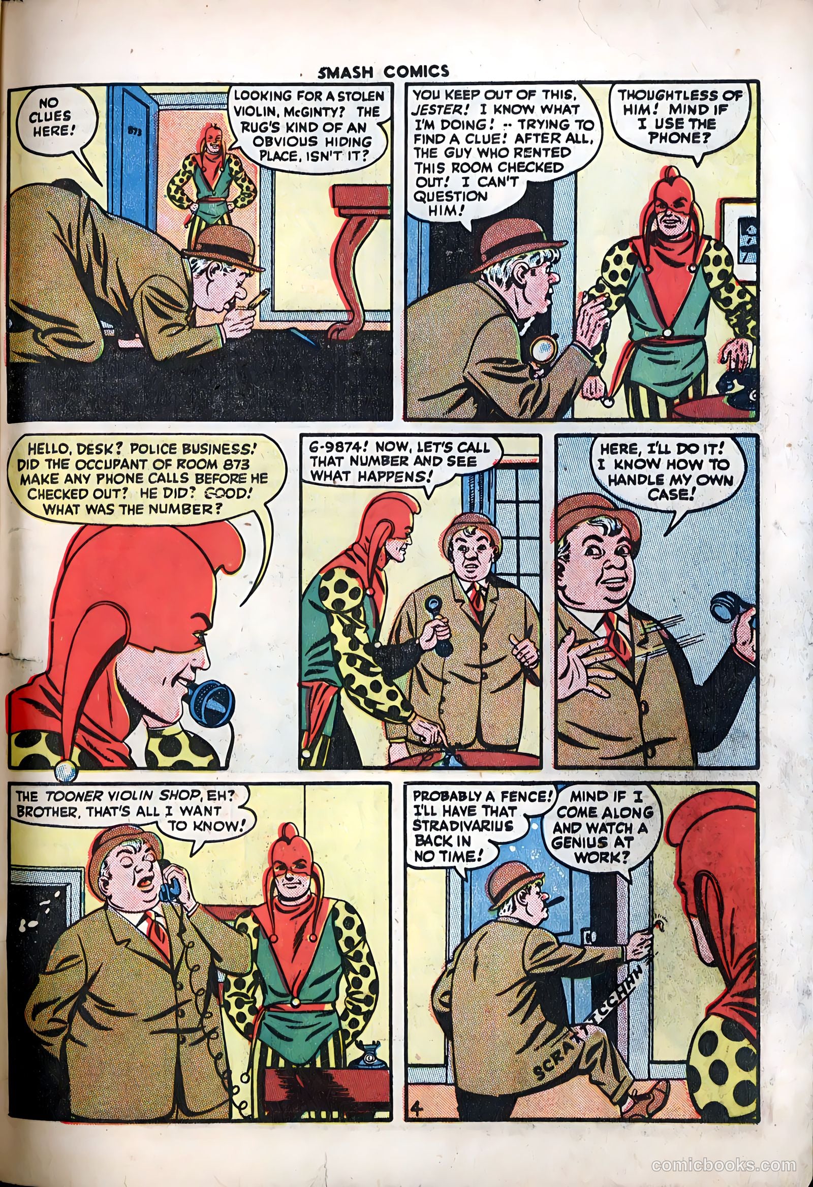 Smash Comics #65 (1946) — page 55 of 60