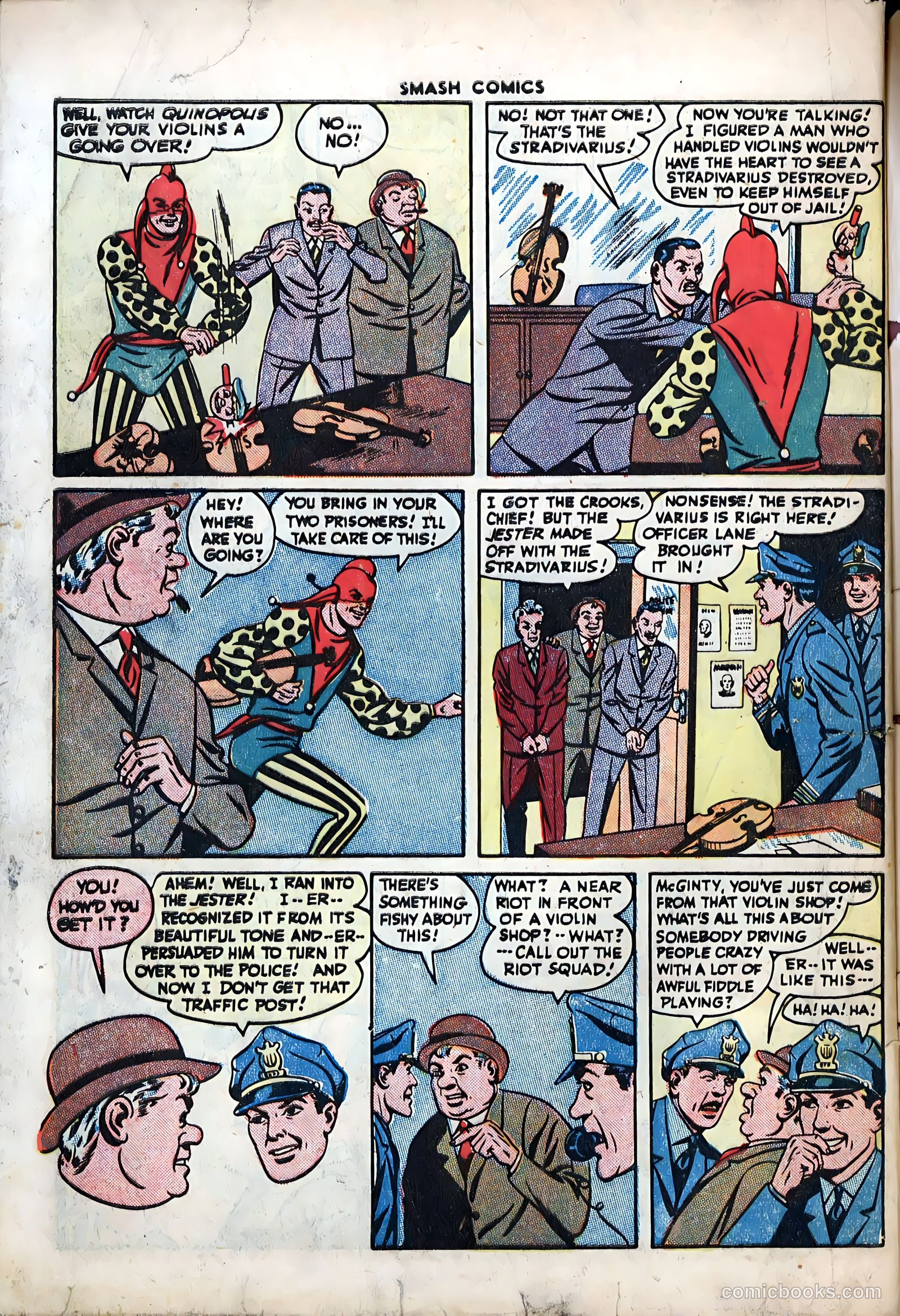 Smash Comics #65 (1946) — page 58 of 60
