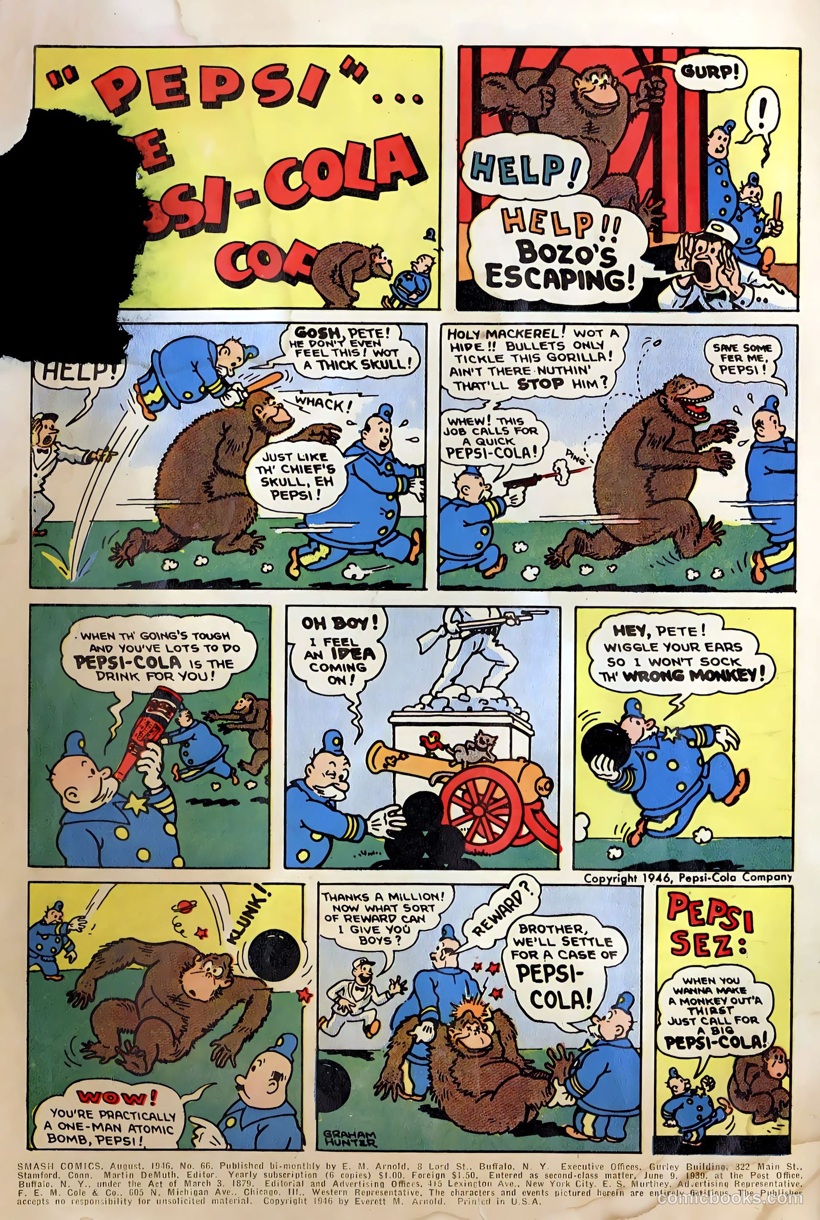 Smash Comics #66 (1946) — page 2 of 60
