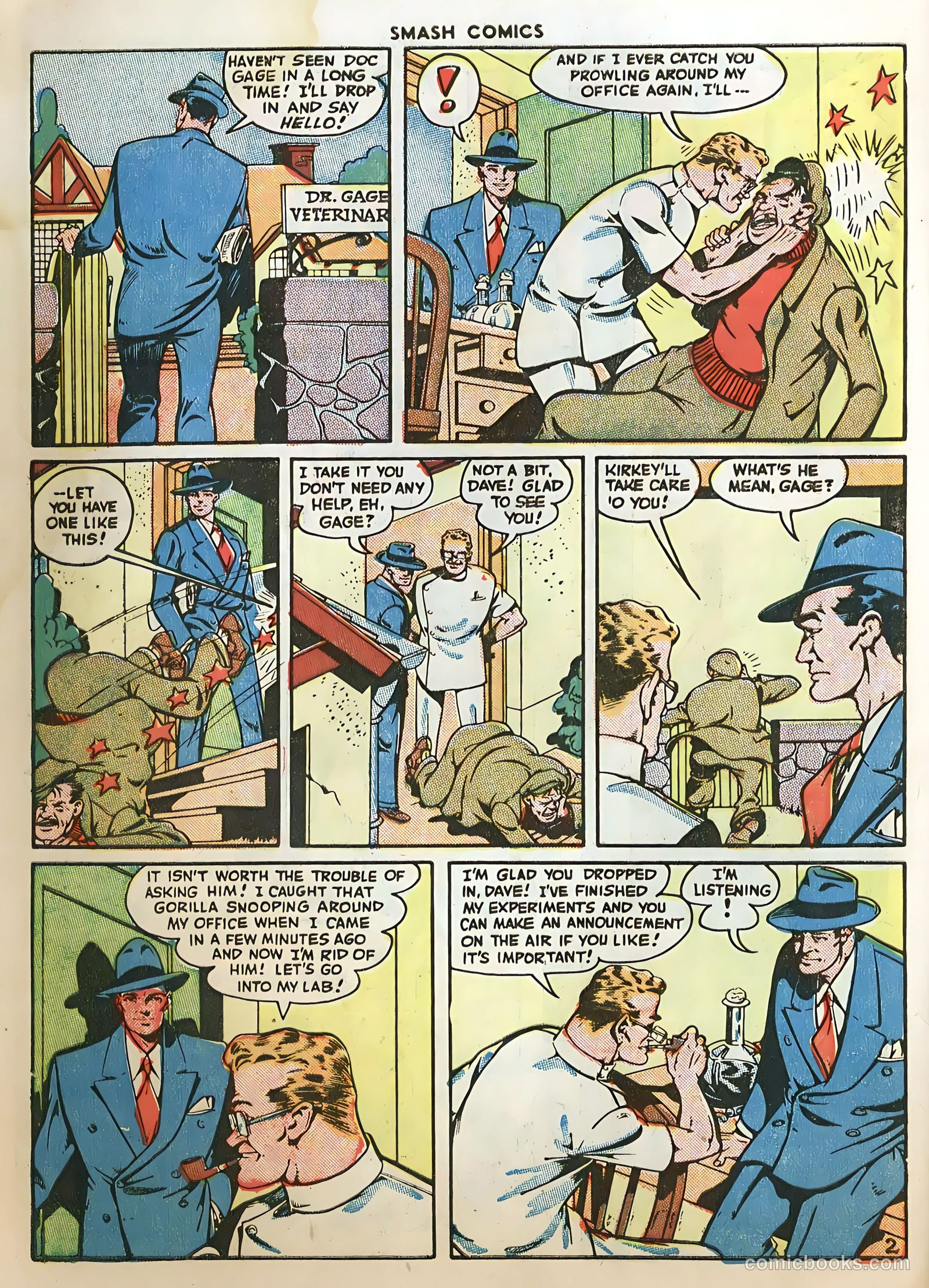 Smash Comics #66 (1946) — page 4 of 60
