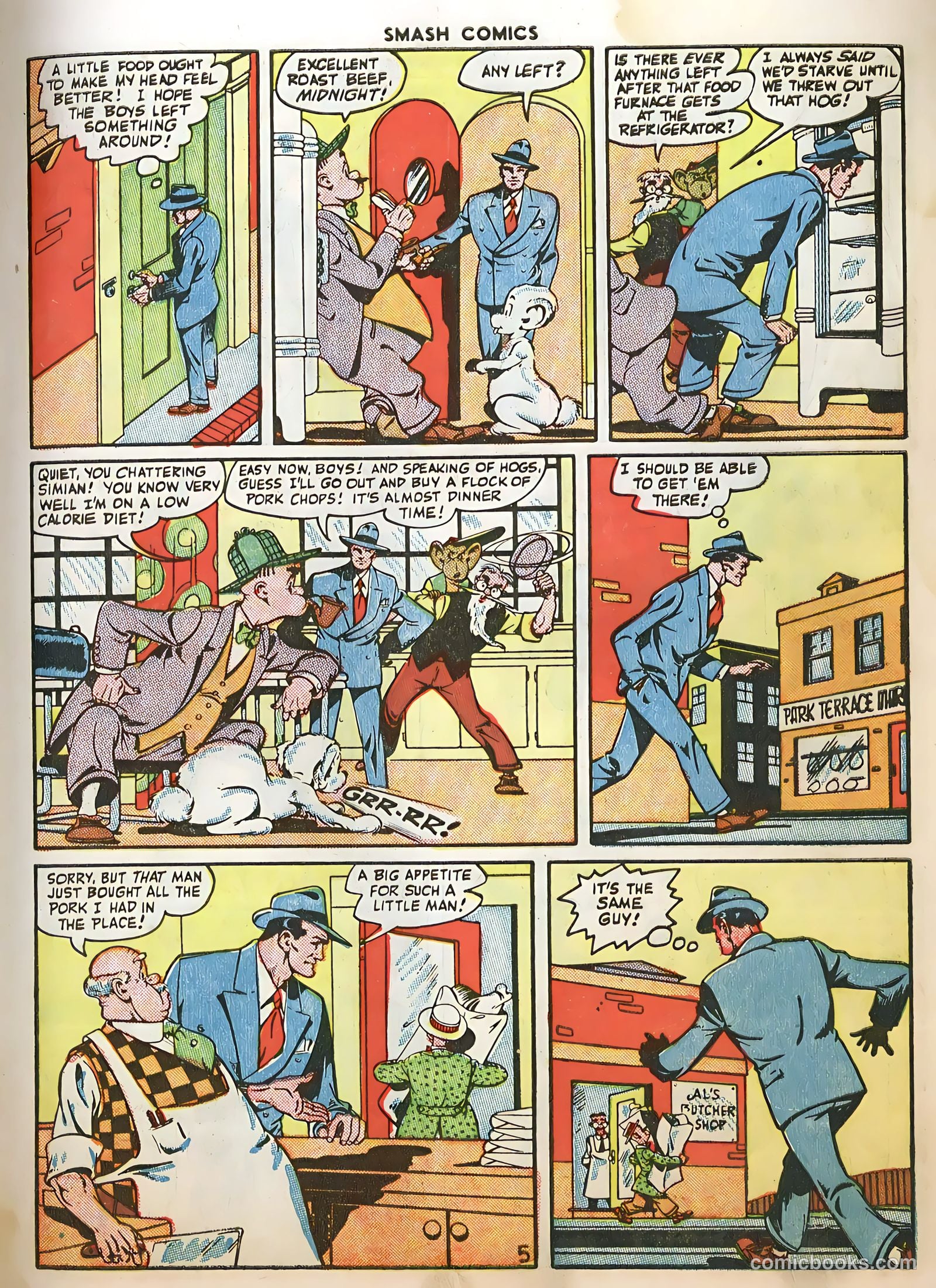 Smash Comics #66 (1946) — page 7 of 60