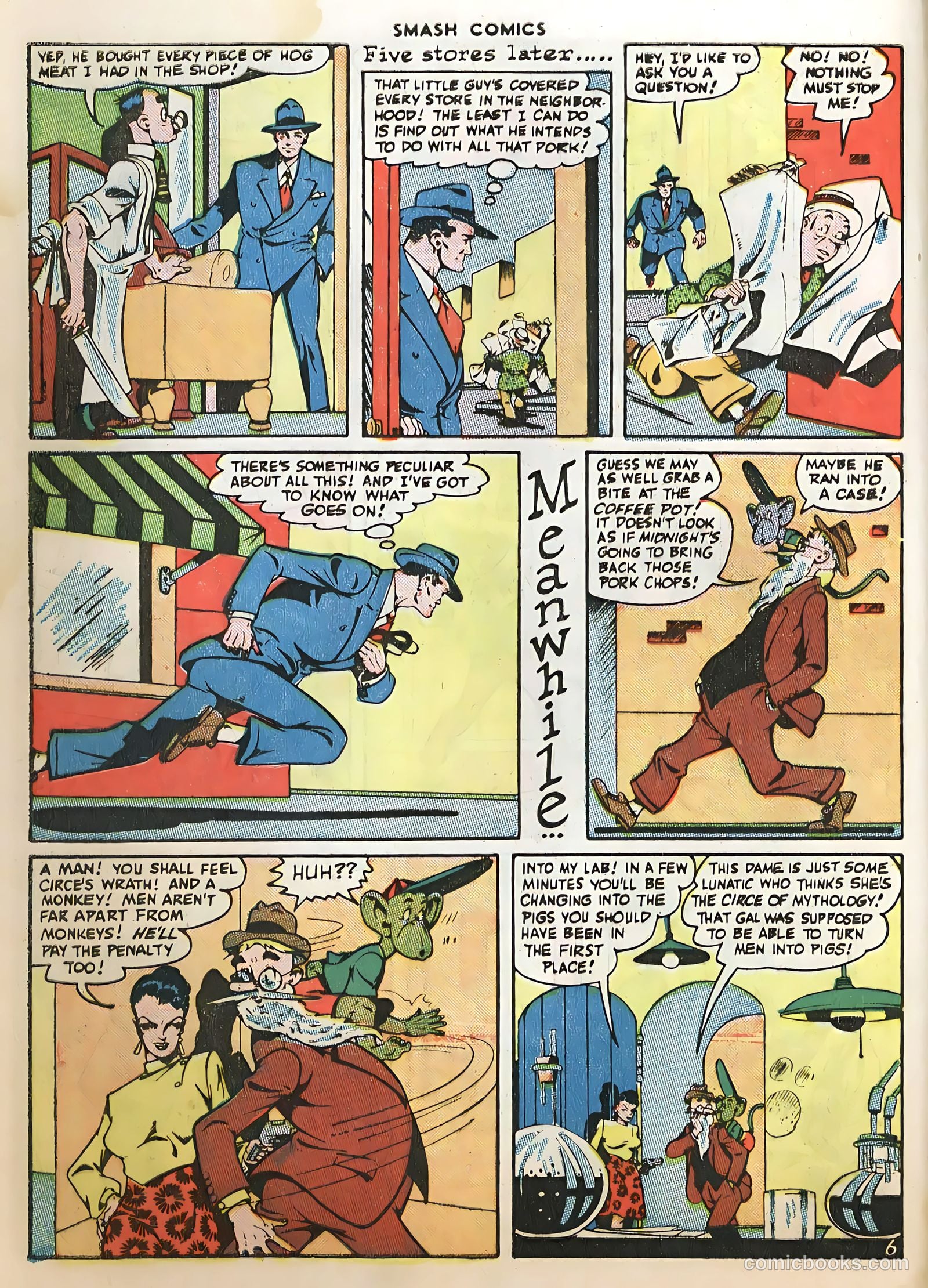 Smash Comics #66 (1946) — page 8 of 60