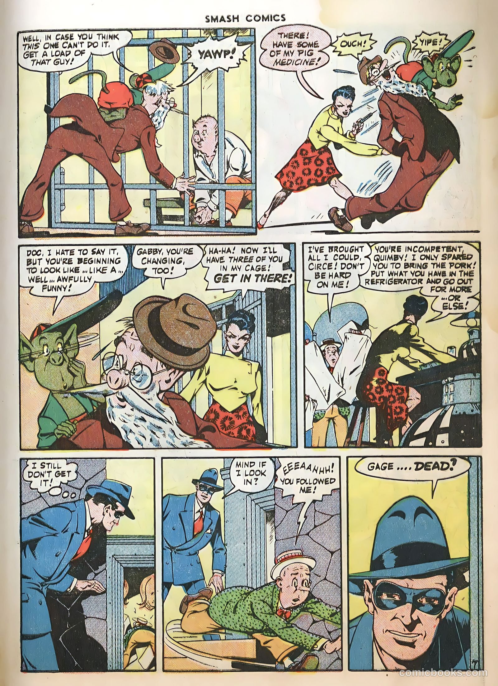 Smash Comics #66 (1946) — page 9 of 60