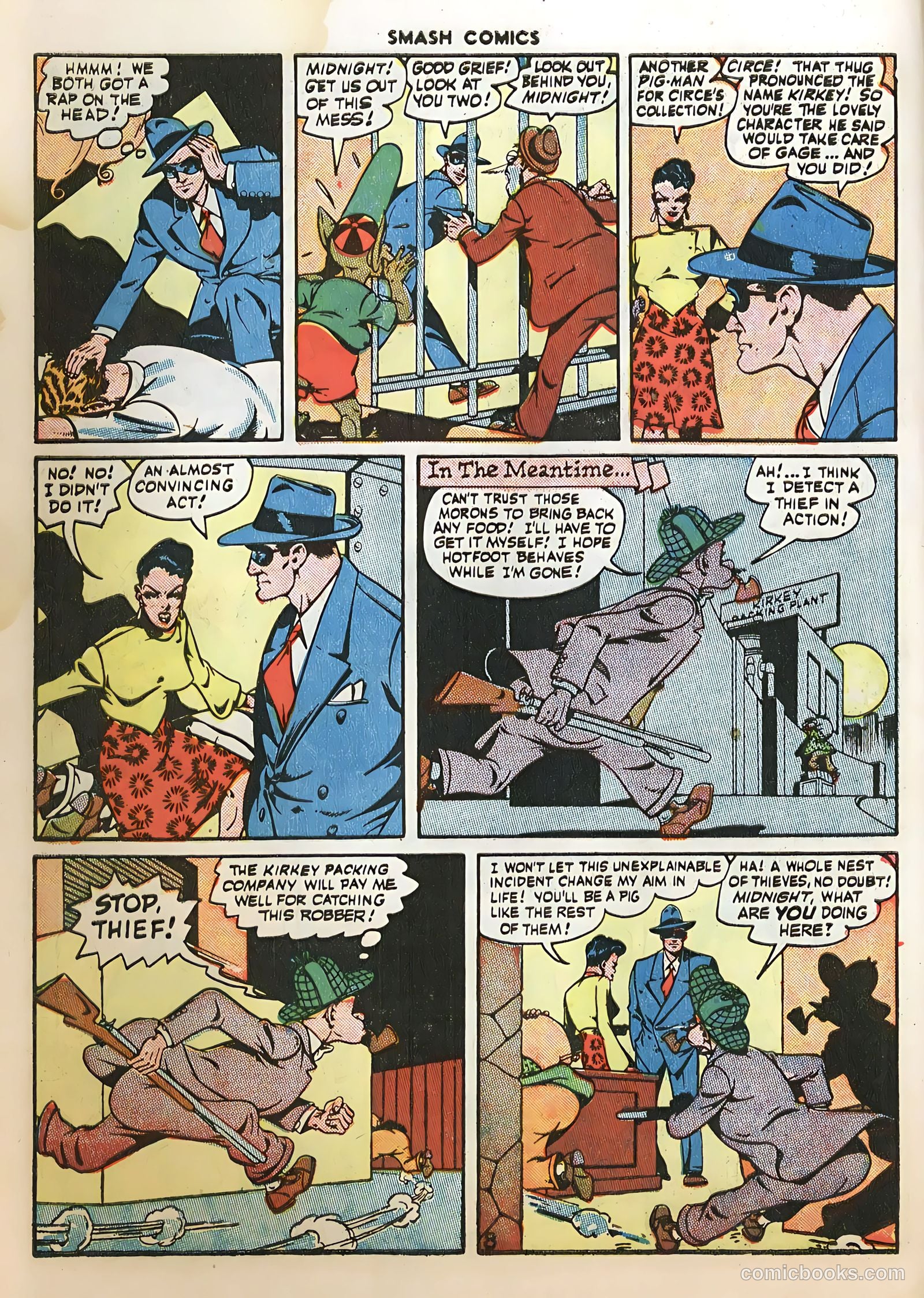 Smash Comics #66 (1946) — page 10 of 60