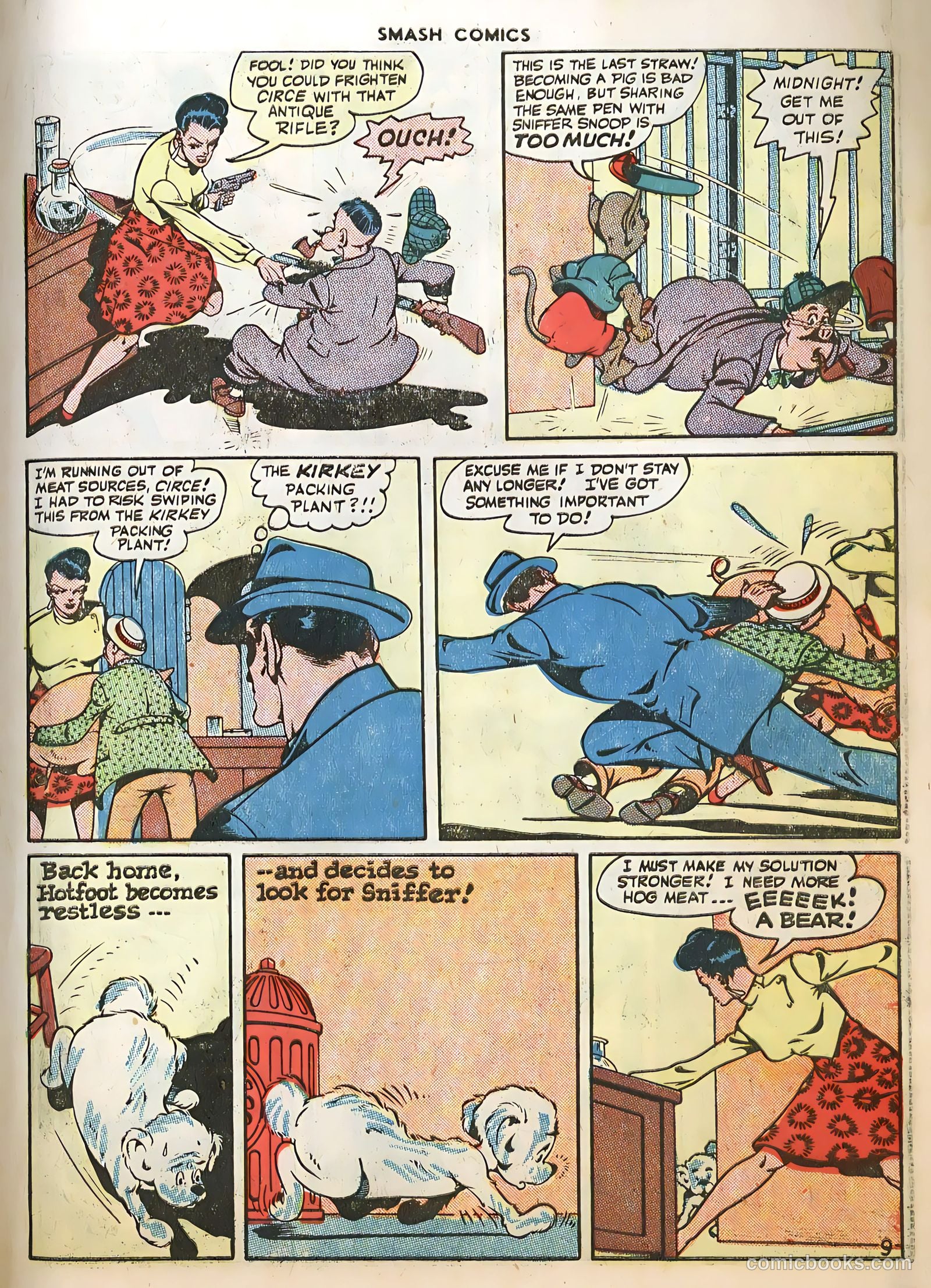 Smash Comics #66 (1946) — page 11 of 60