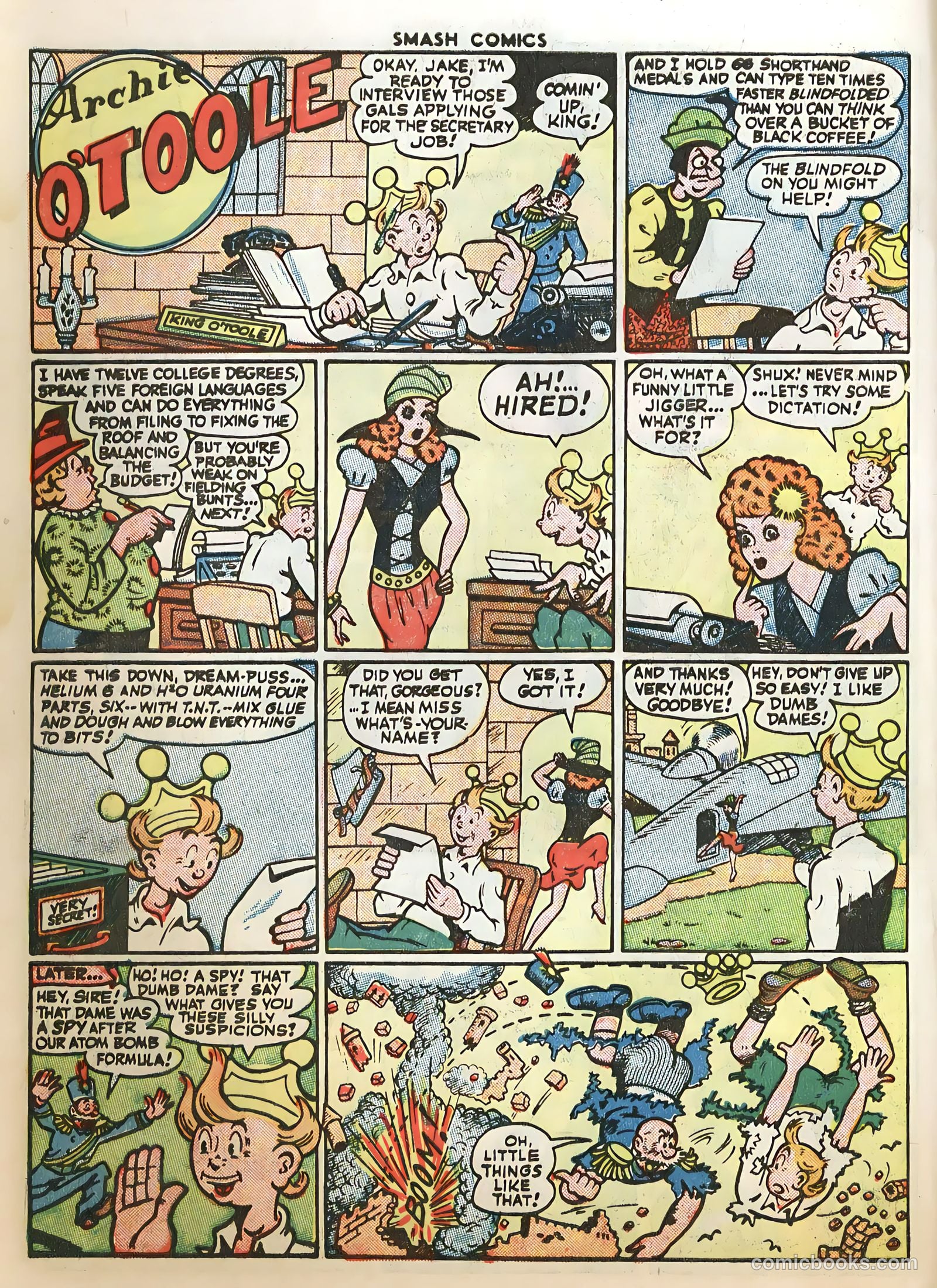 Smash Comics #66 (1946) — page 14 of 60