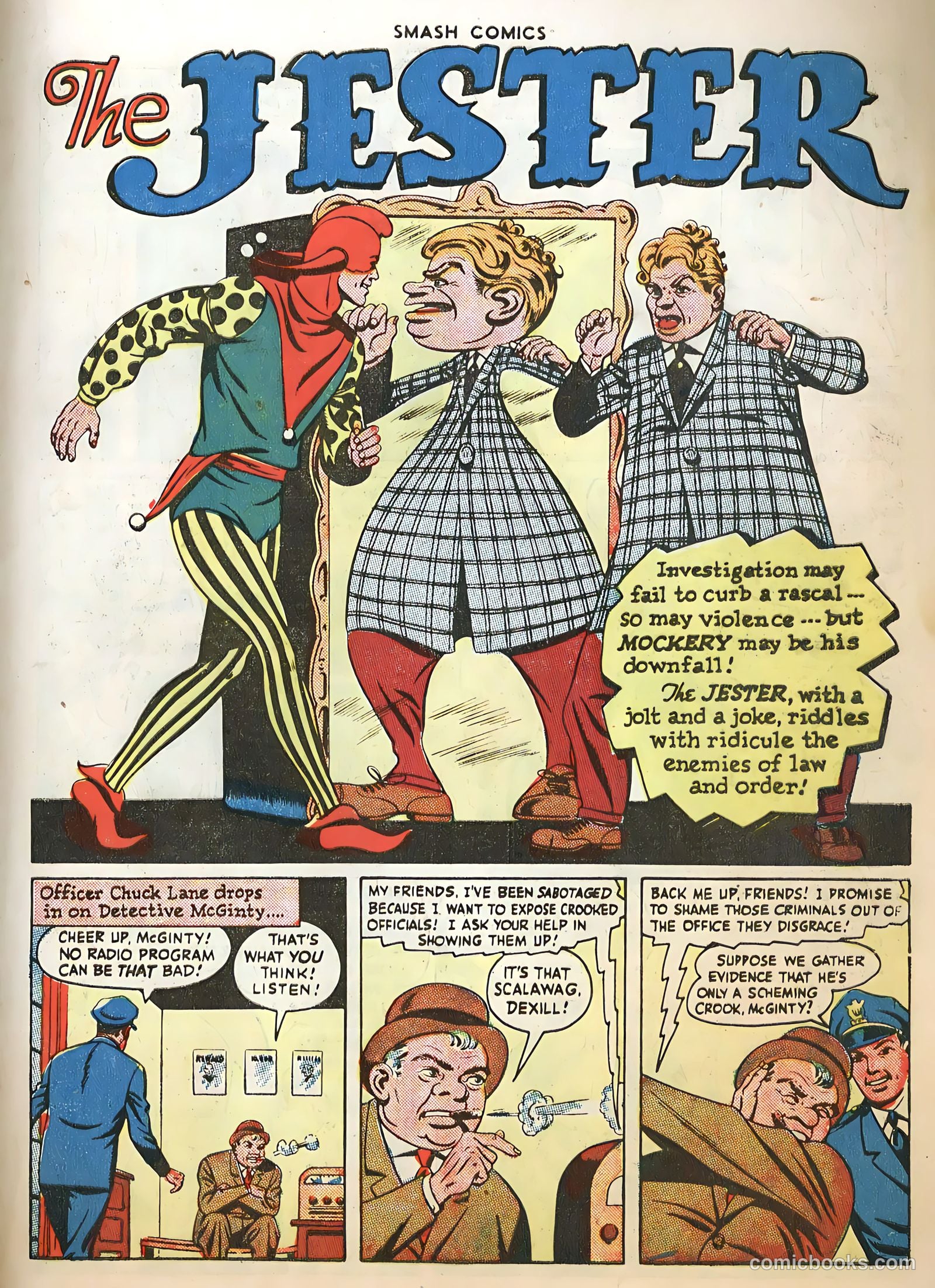 Smash Comics #66 (1946) — page 15 of 60