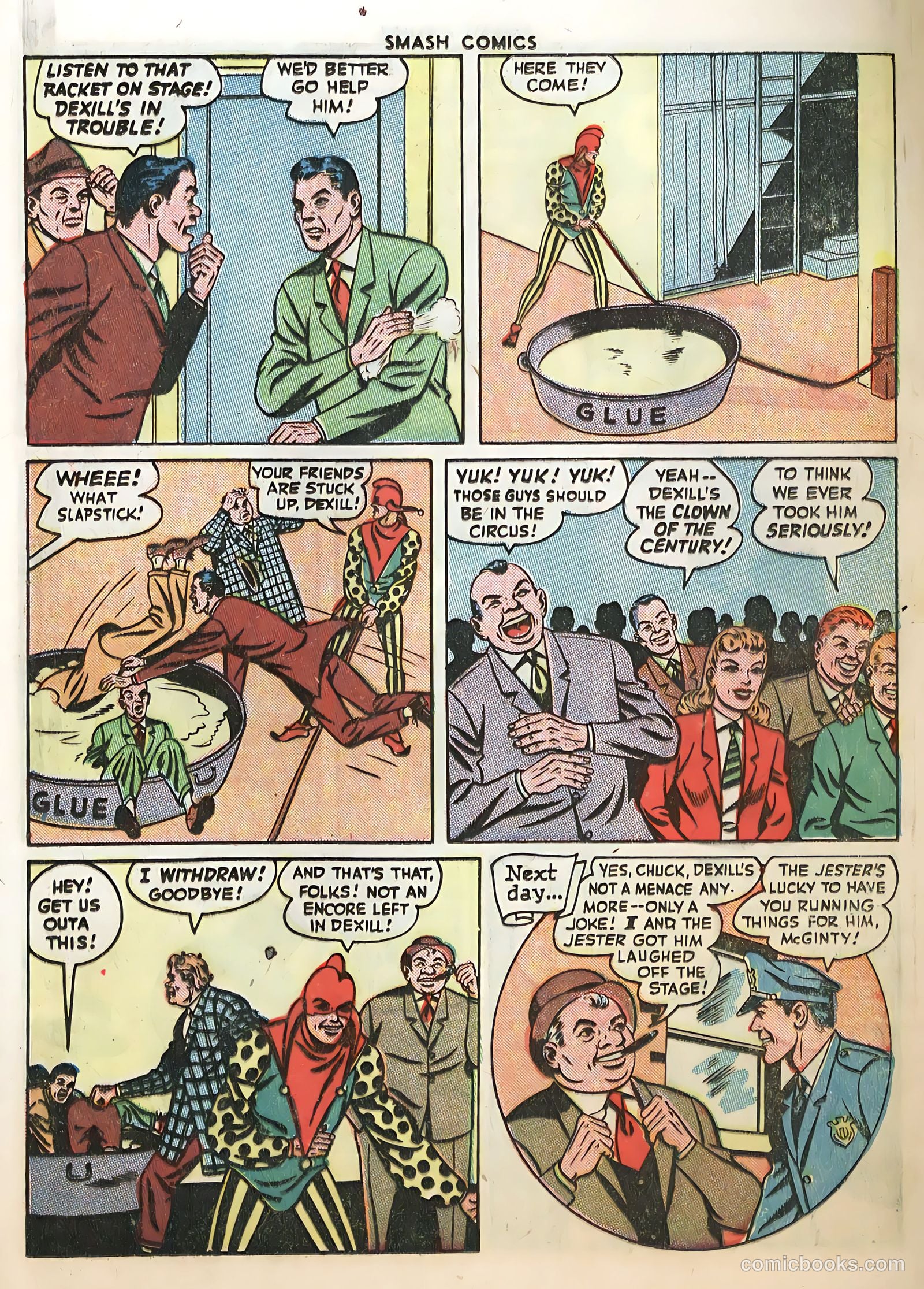 Smash Comics #66 (1946) — page 21 of 60