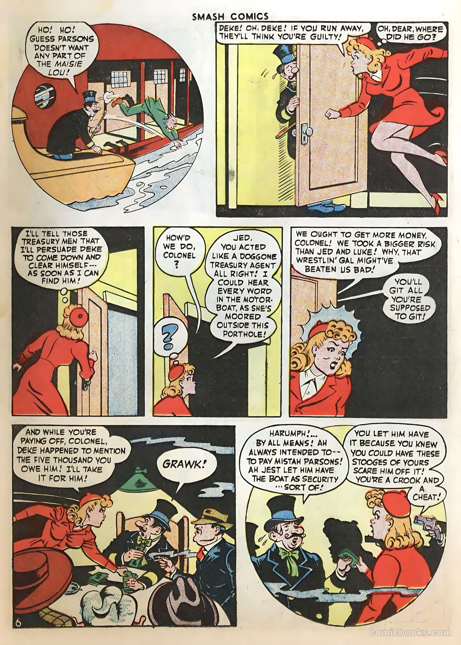 Smash Comics #66 (1946) — page 28 of 60