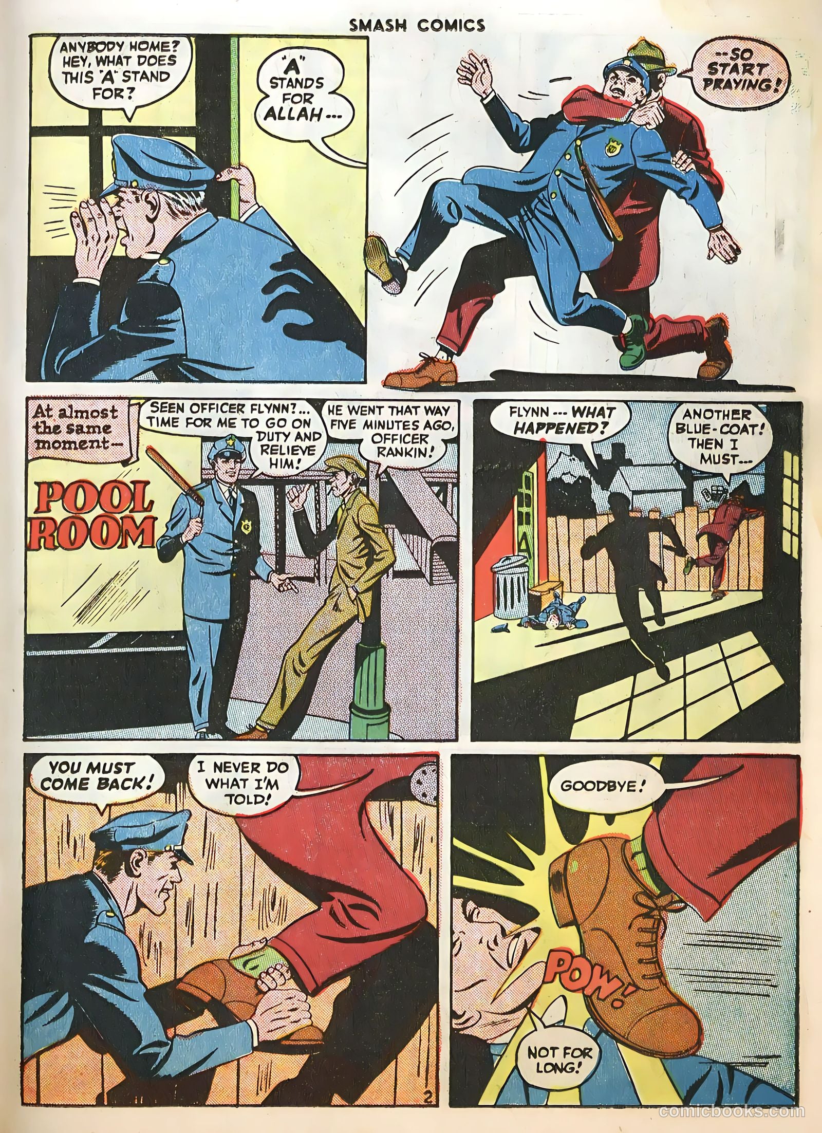 Smash Comics #66 (1946) — page 35 of 60