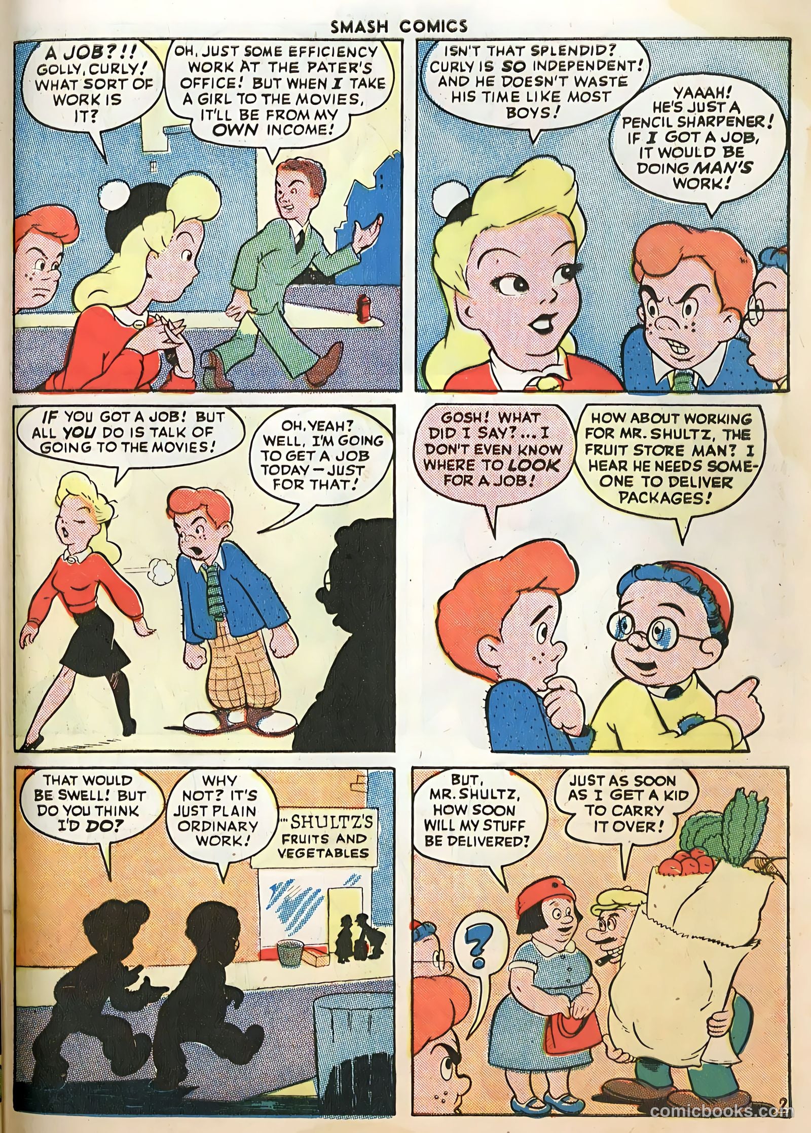 Smash Comics #66 (1946) — page 45 of 60