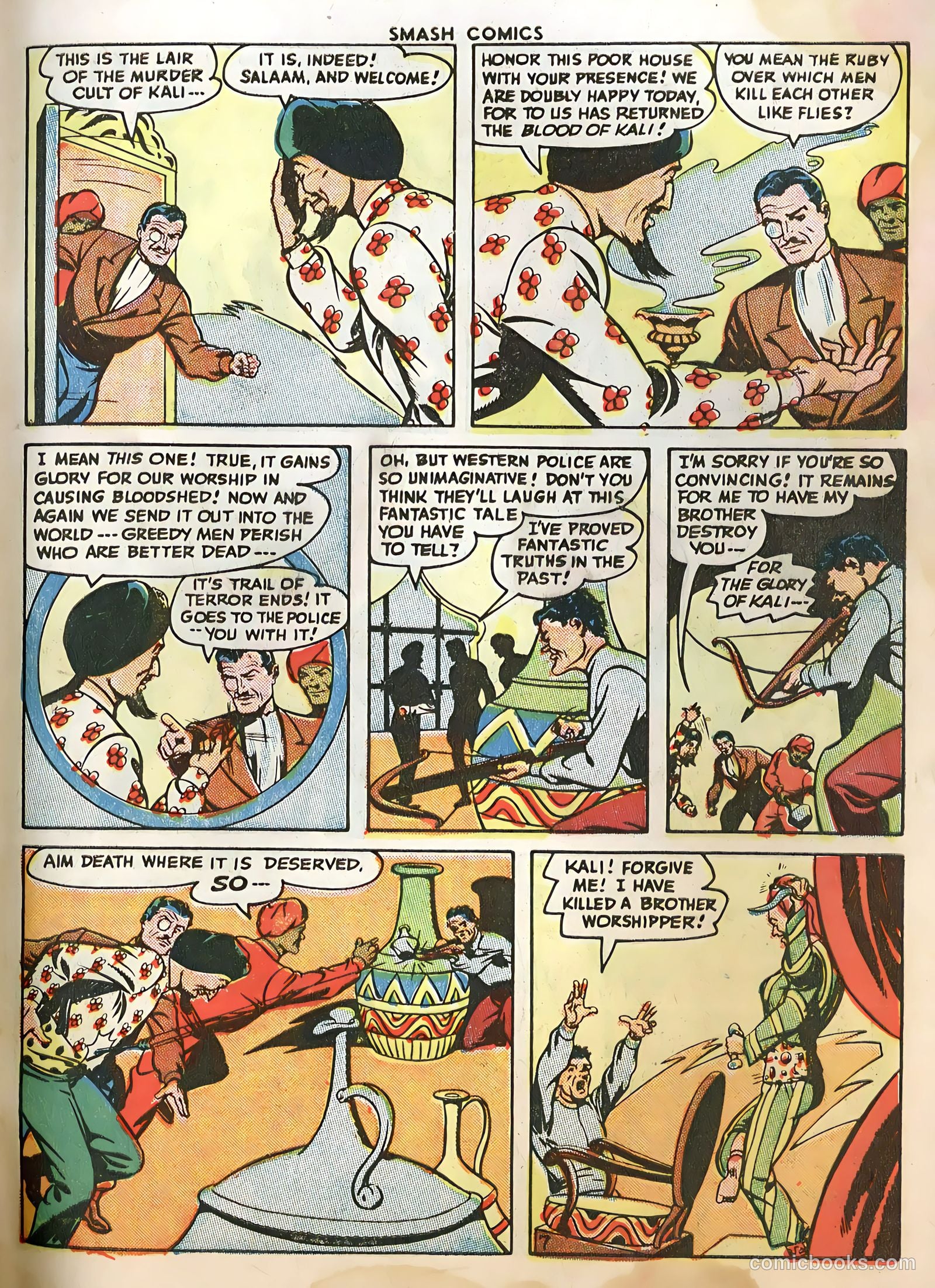 Smash Comics #66 (1946) — page 57 of 60