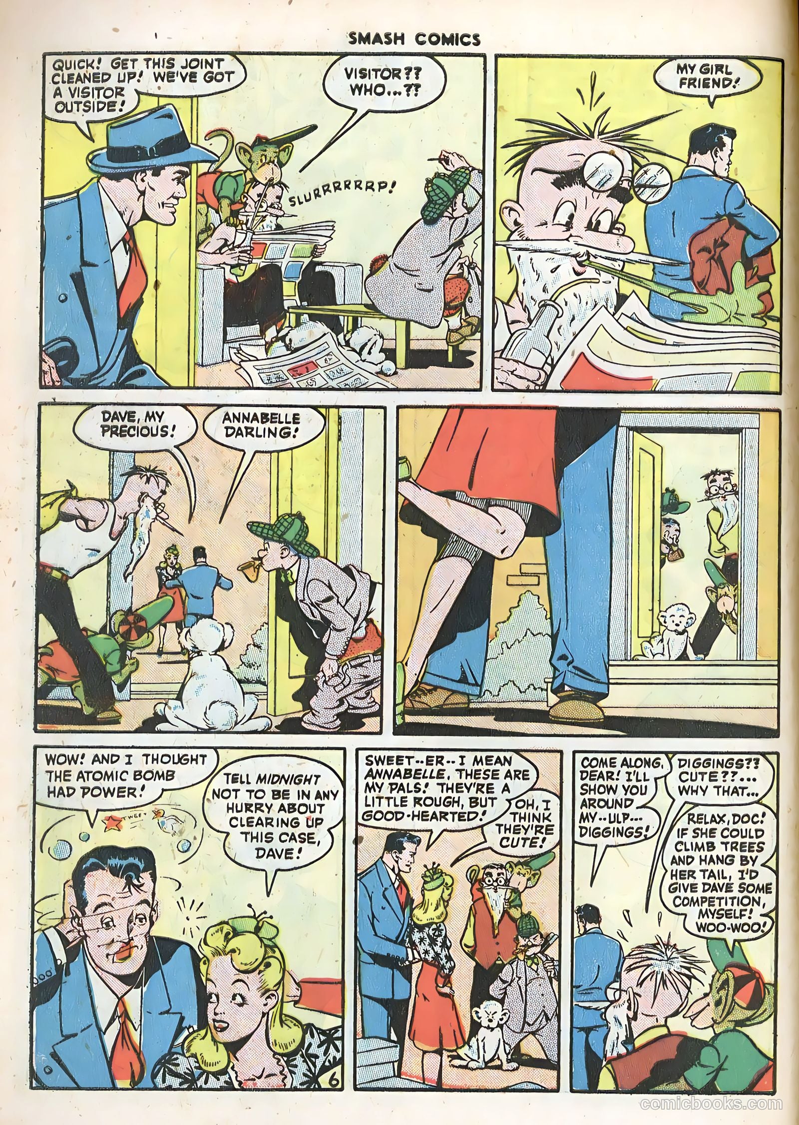 Smash Comics #67 (1946) — page 8 of 60