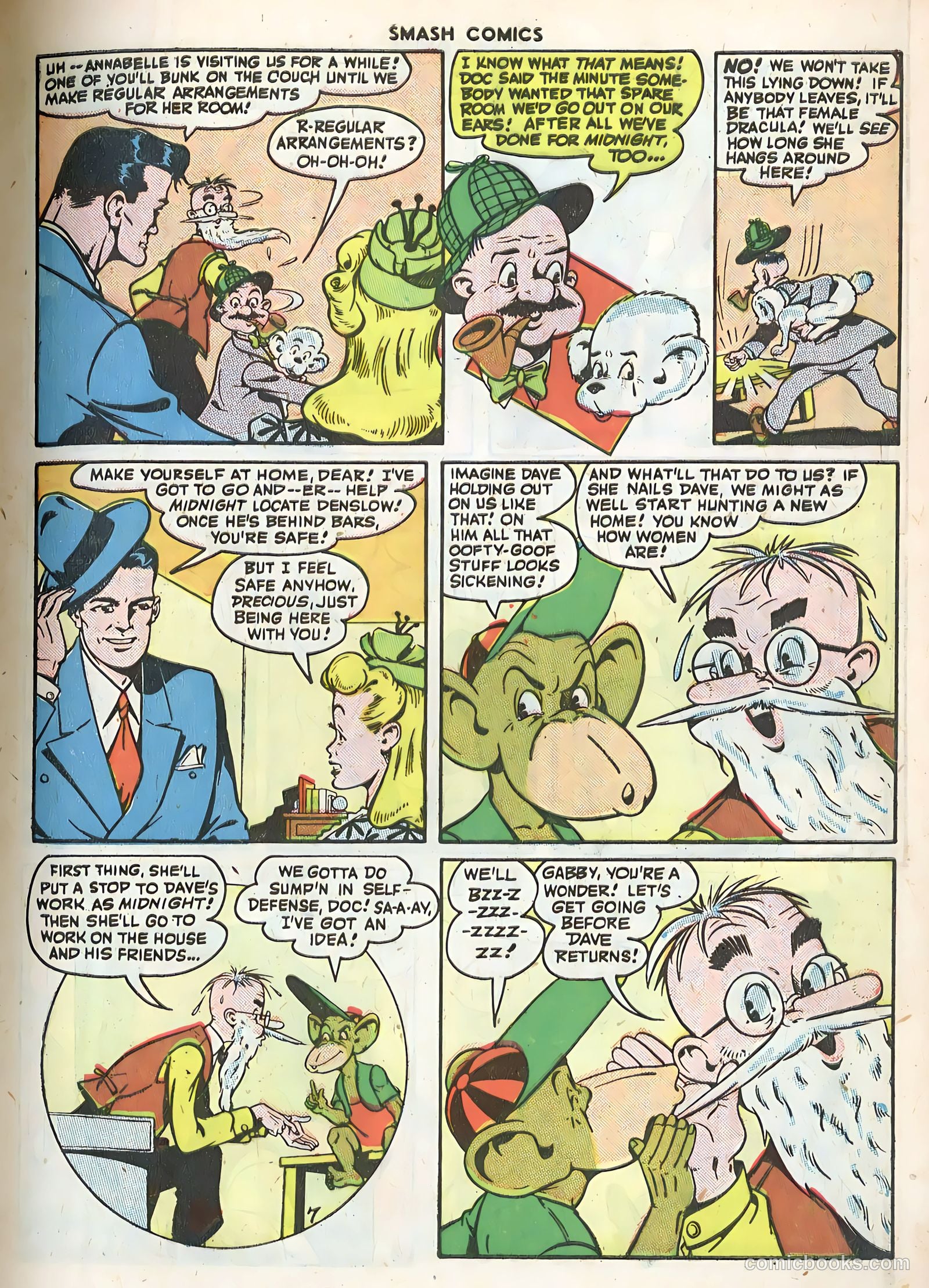 Smash Comics #67 (1946) — page 9 of 60