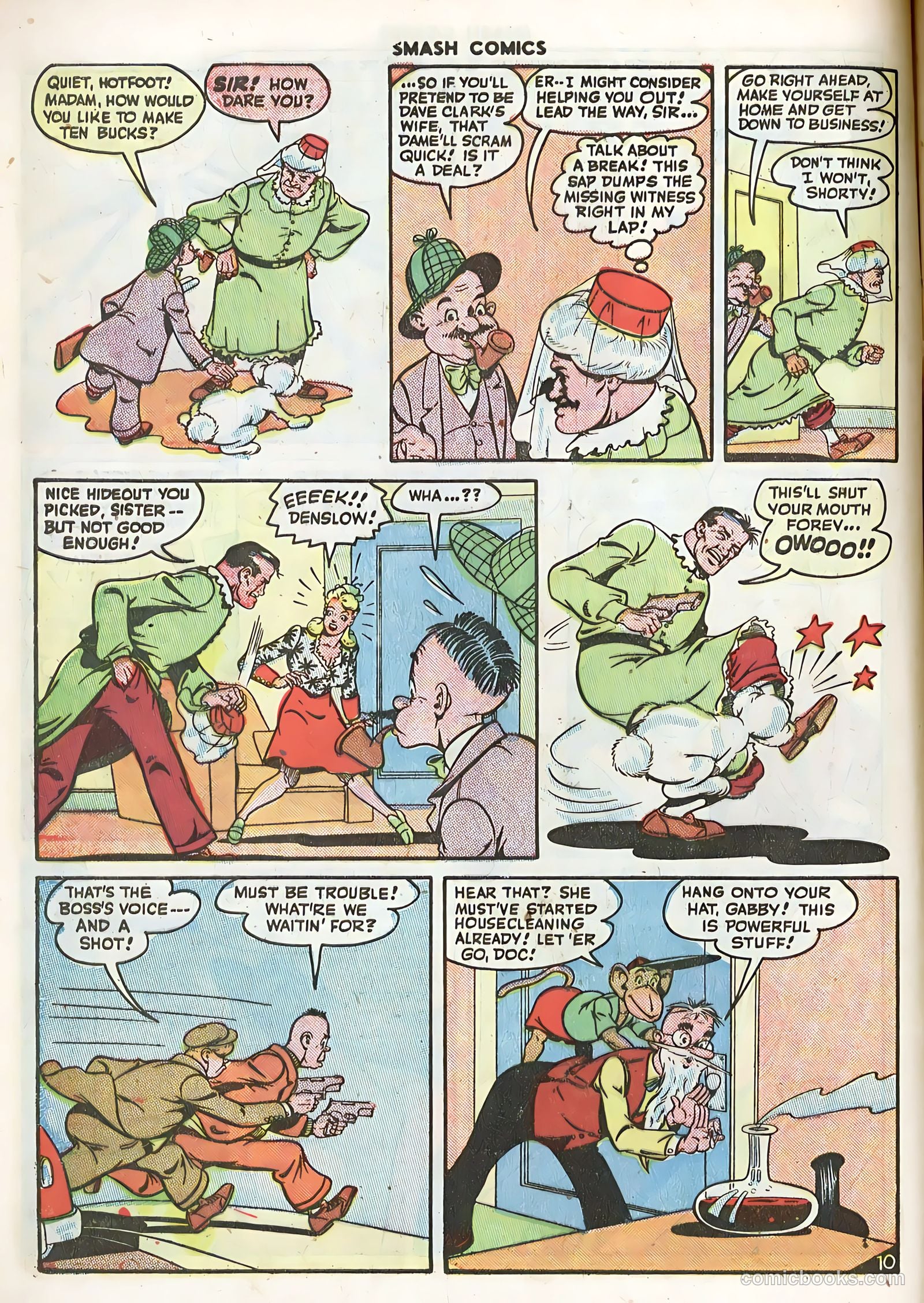 Smash Comics #67 (1946) — page 12 of 60