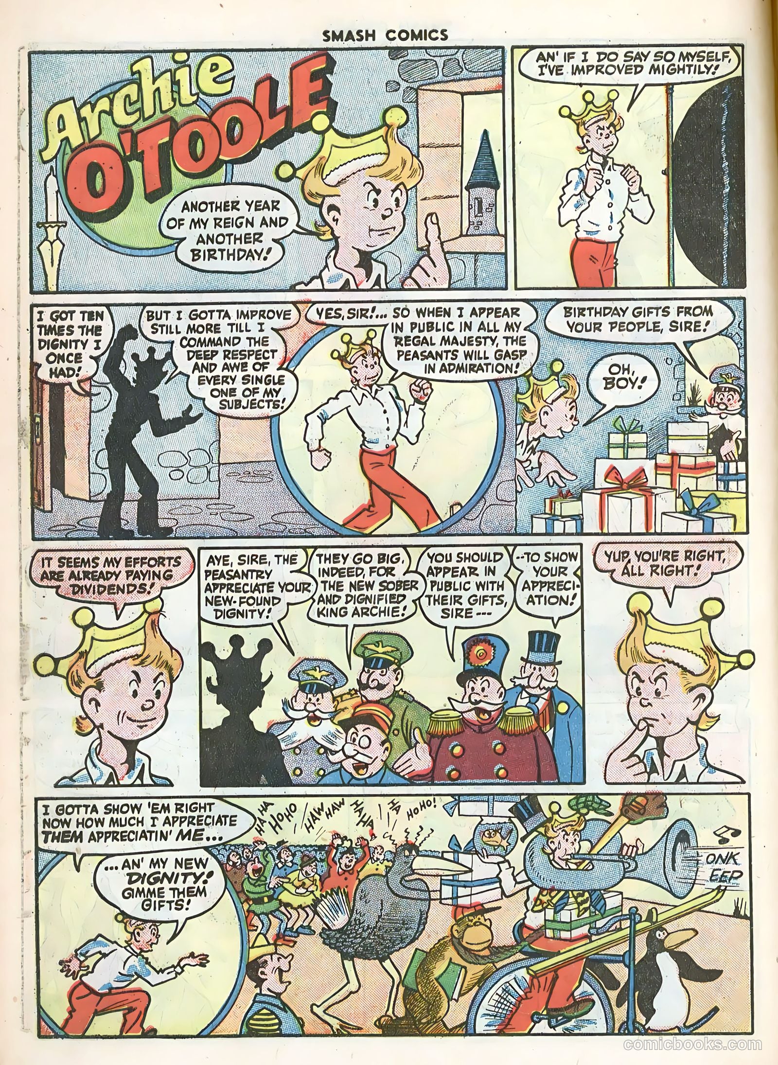 Smash Comics #67 (1946) — page 14 of 60