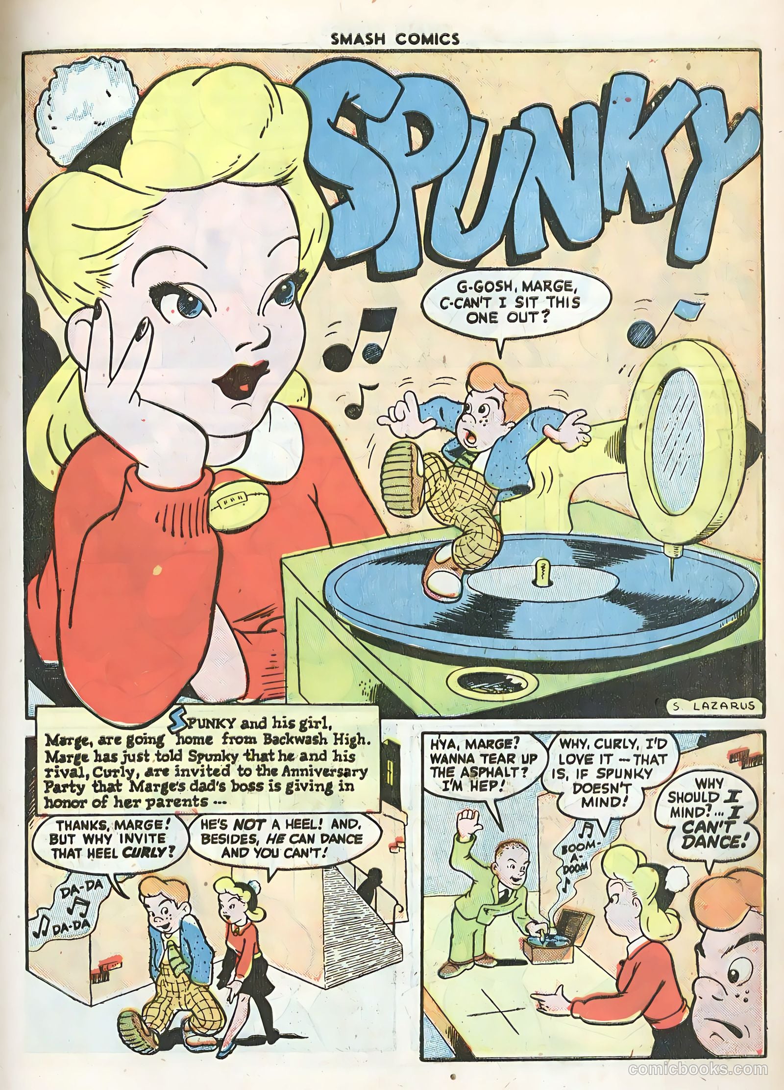 Smash Comics #67 (1946) — page 15 of 60