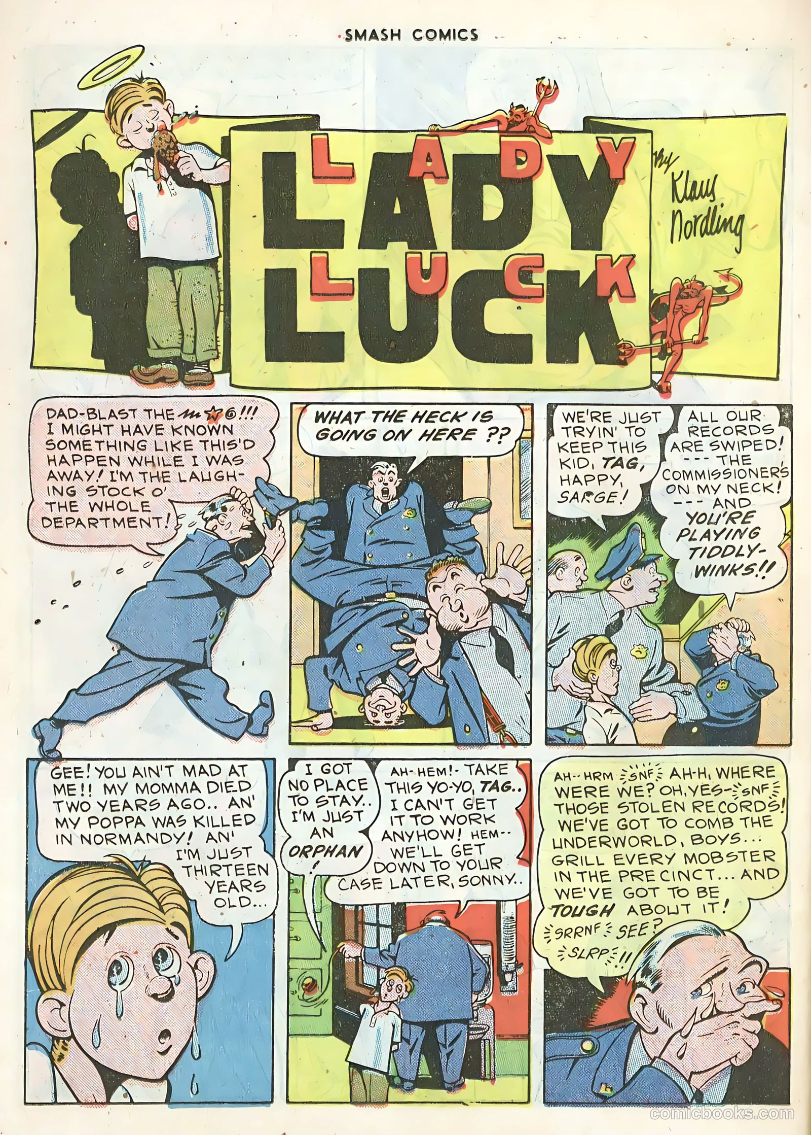 Smash Comics #67 (1946) — page 38 of 60