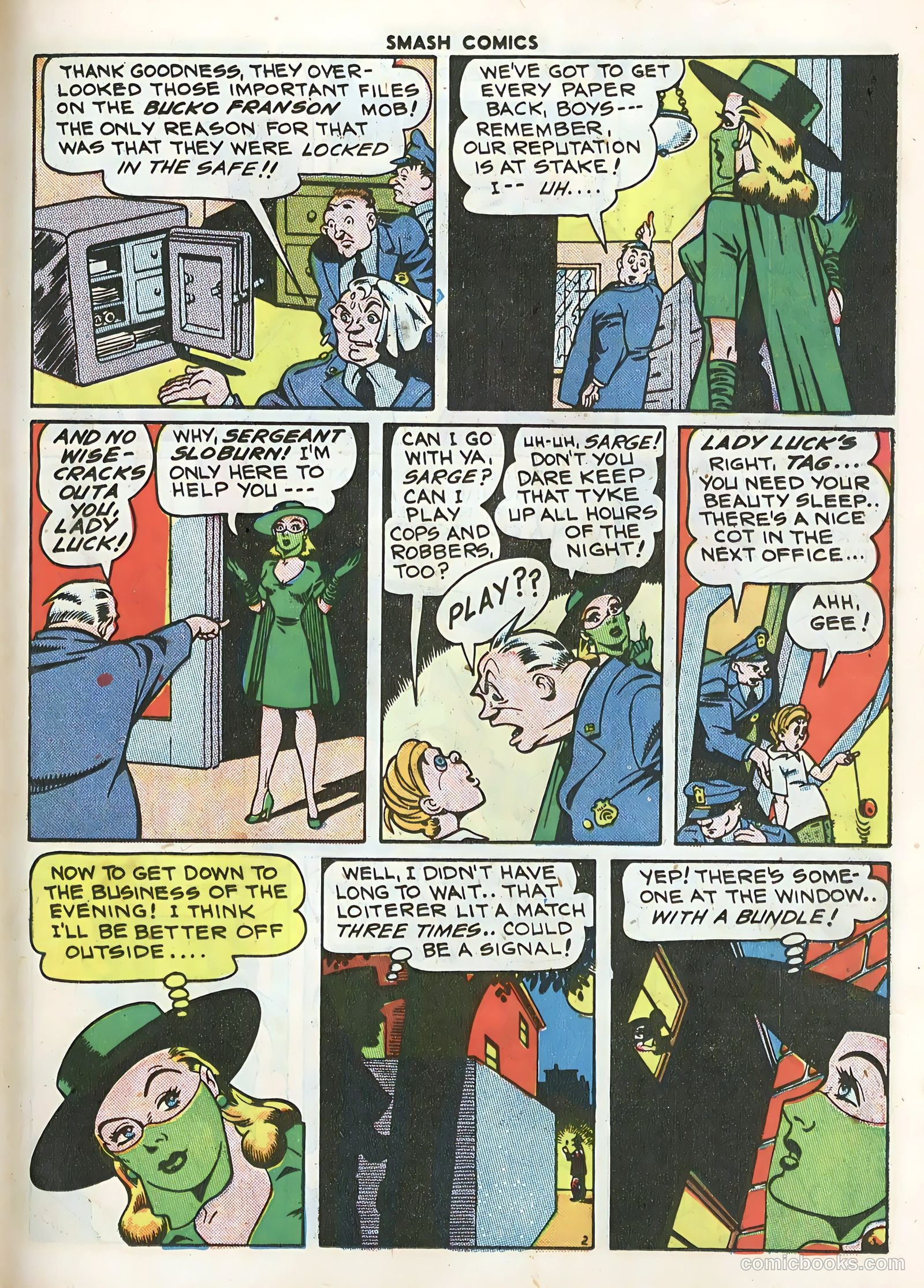 Smash Comics #67 (1946) — page 39 of 60