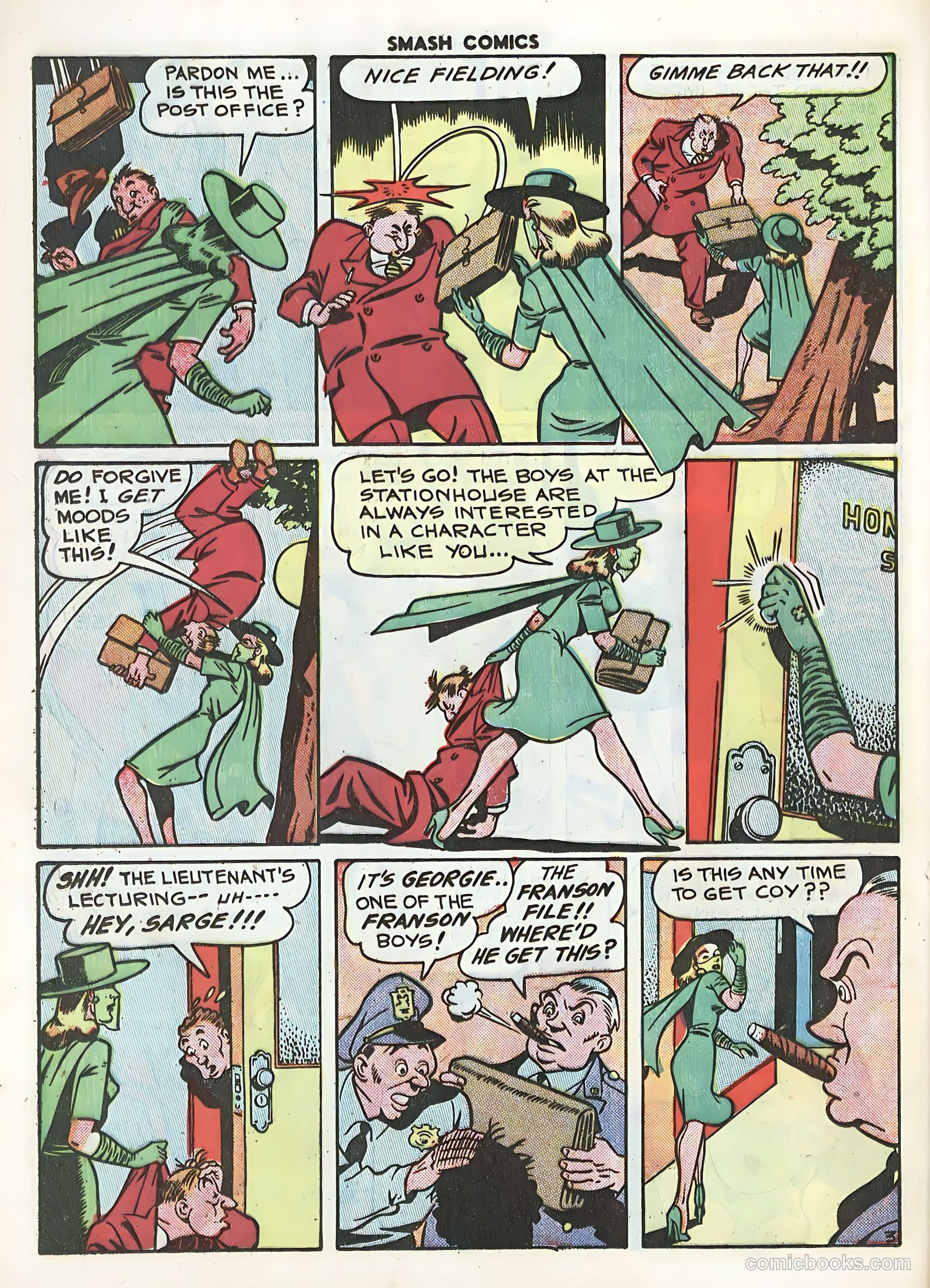 Smash Comics #67 (1946) — page 40 of 60