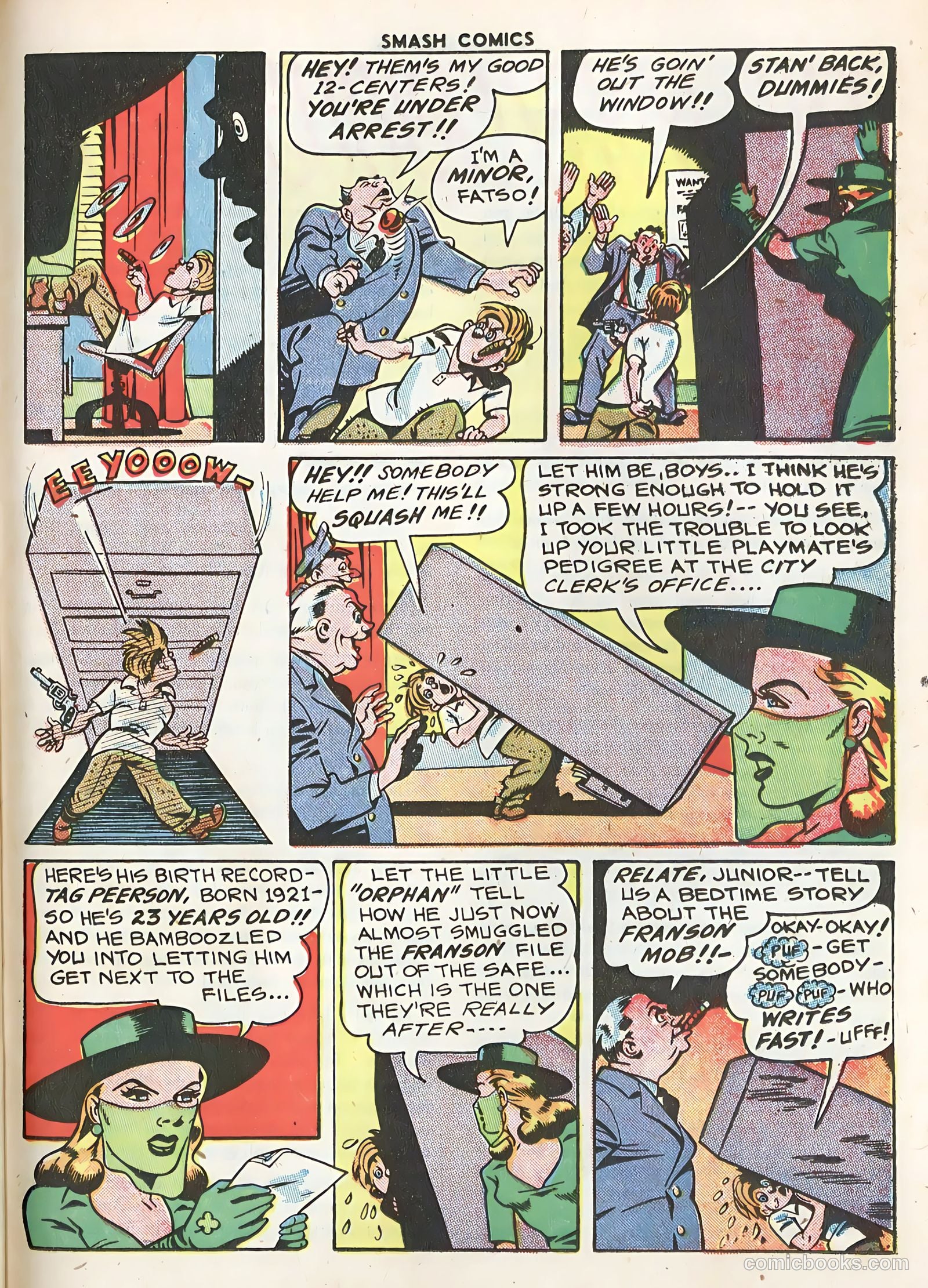 Smash Comics #67 (1946) — page 41 of 60