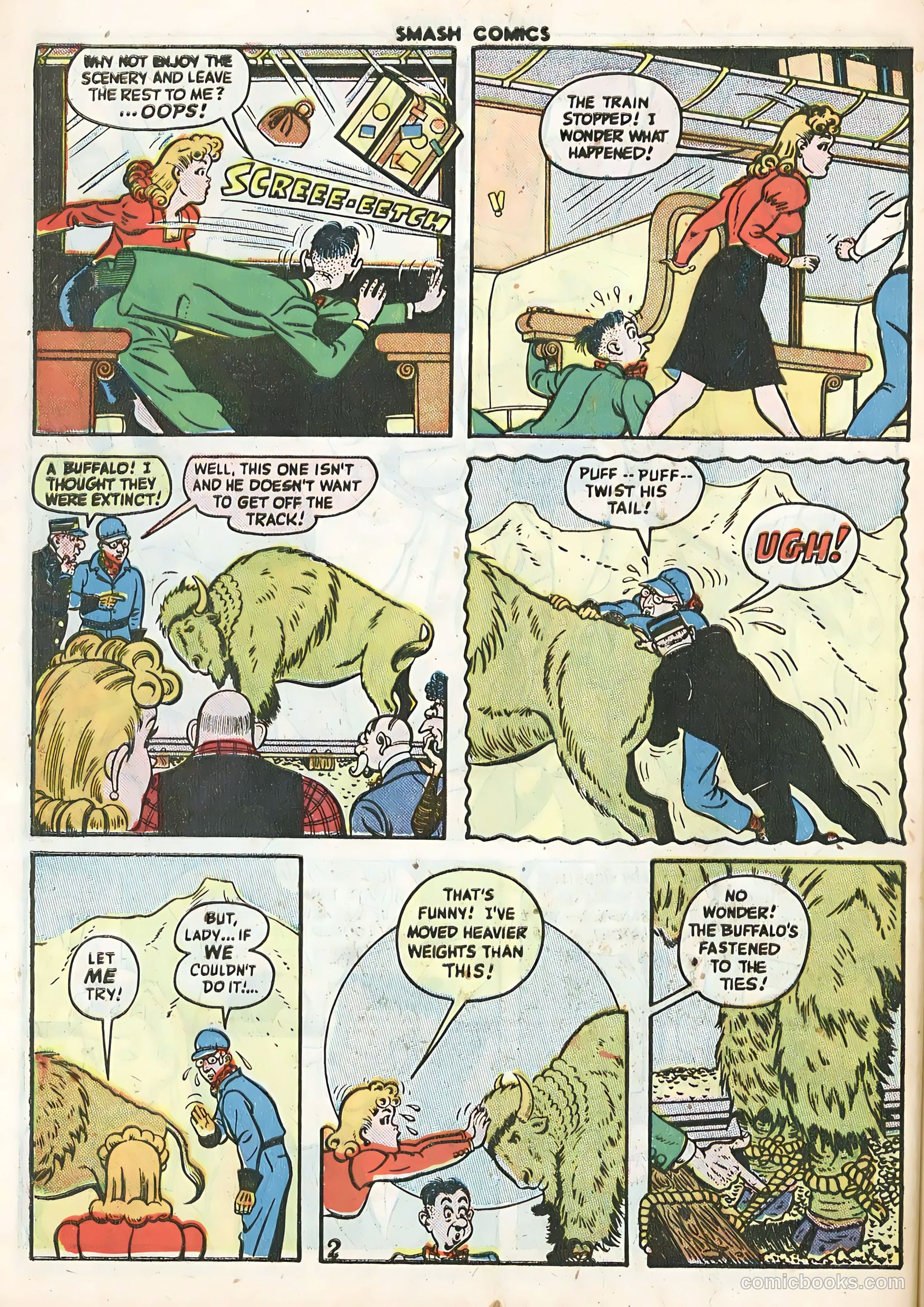 Smash Comics #67 (1946) — page 46 of 60