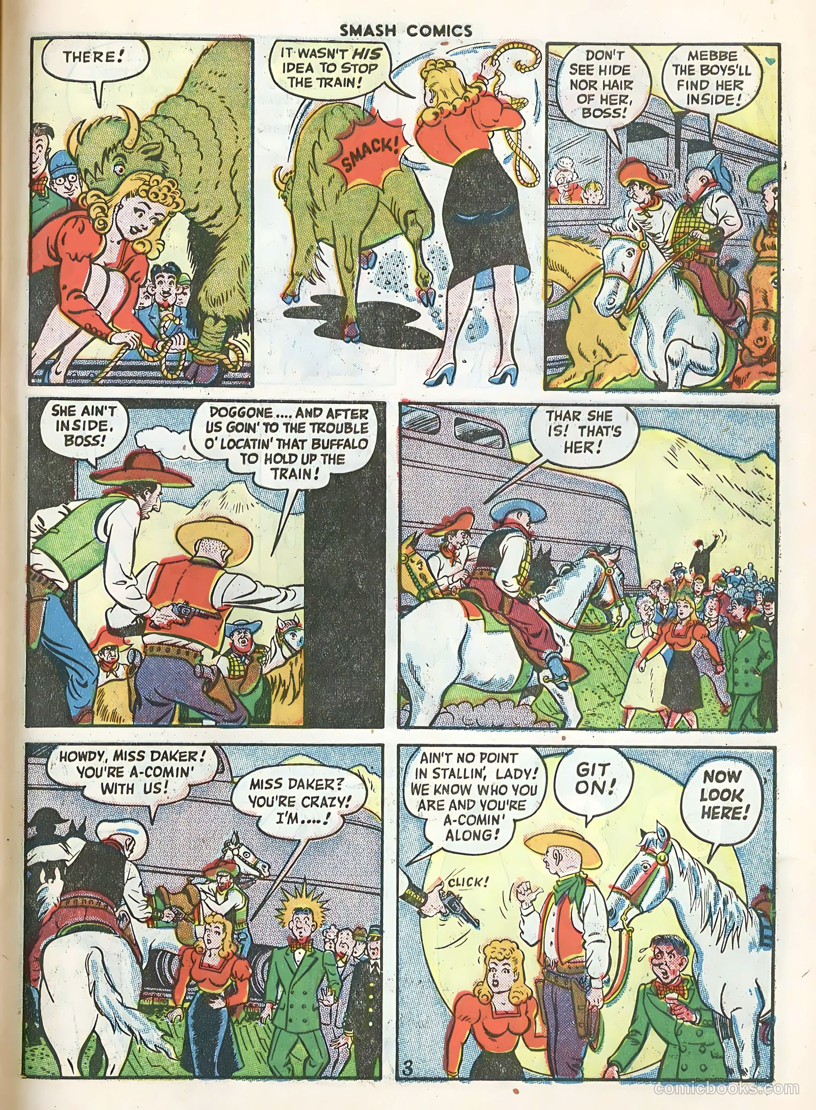 Smash Comics #67 (1946) — page 47 of 60