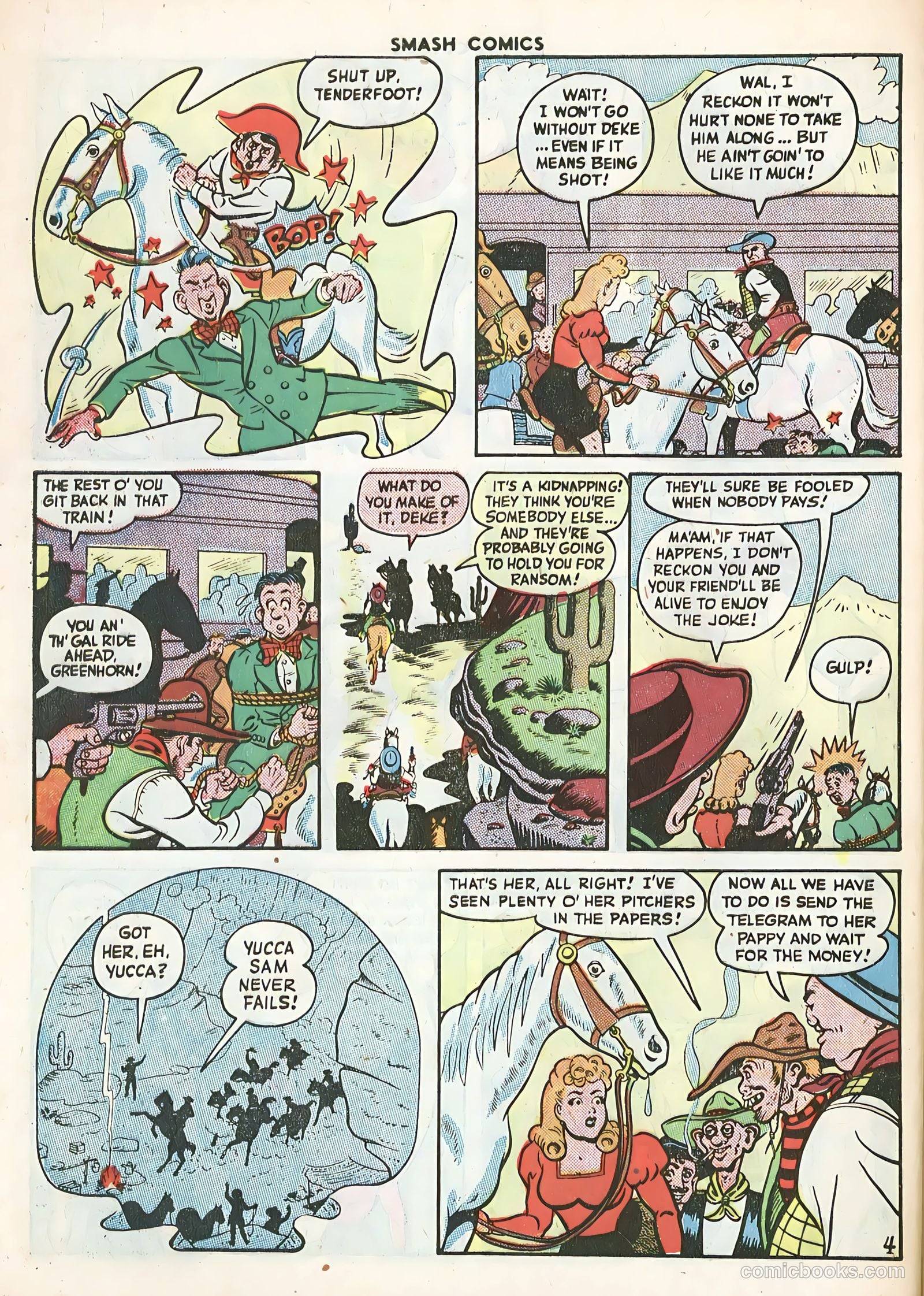 Smash Comics #67 (1946) — page 48 of 60
