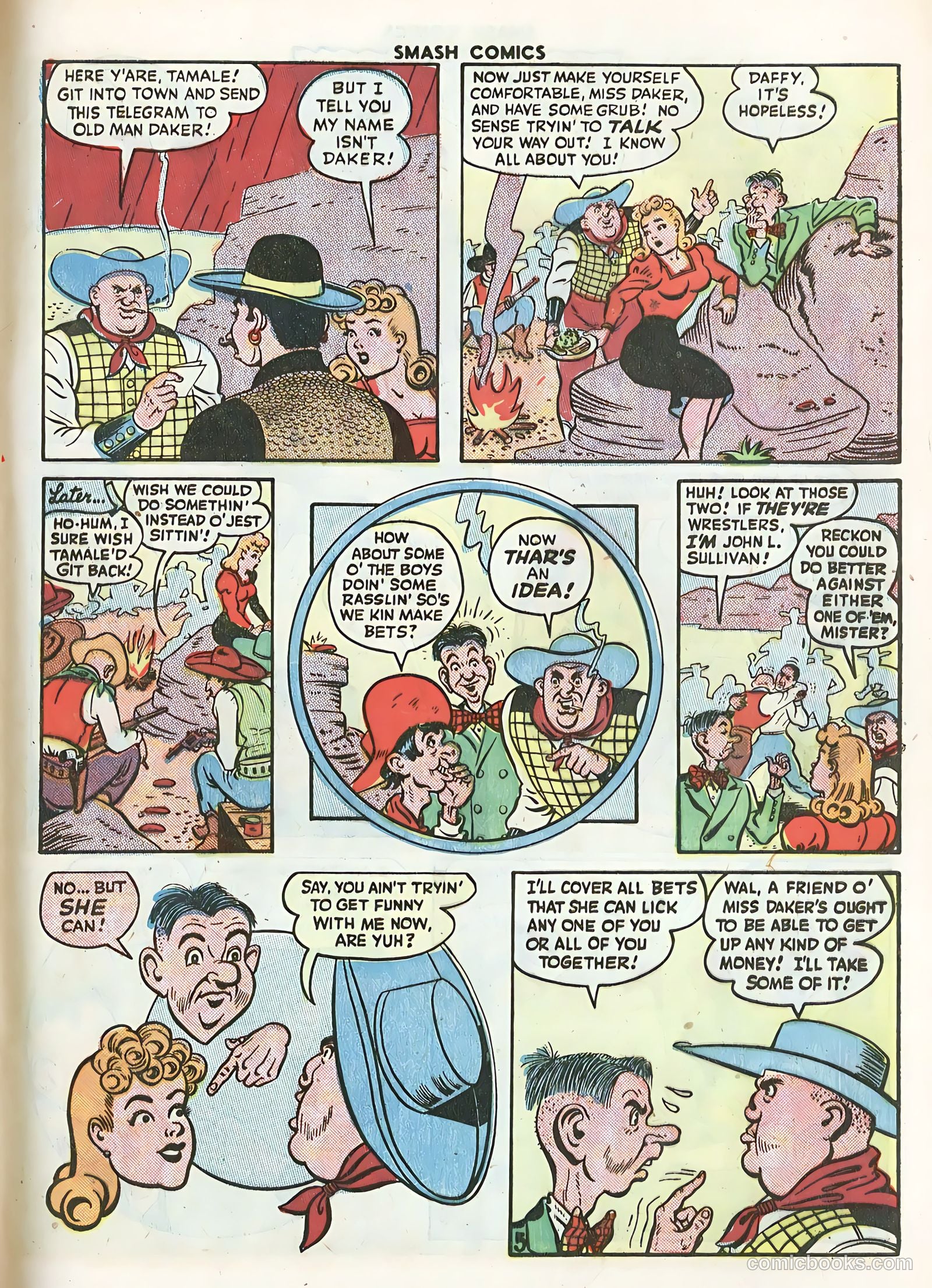 Smash Comics #67 (1946) — page 49 of 60