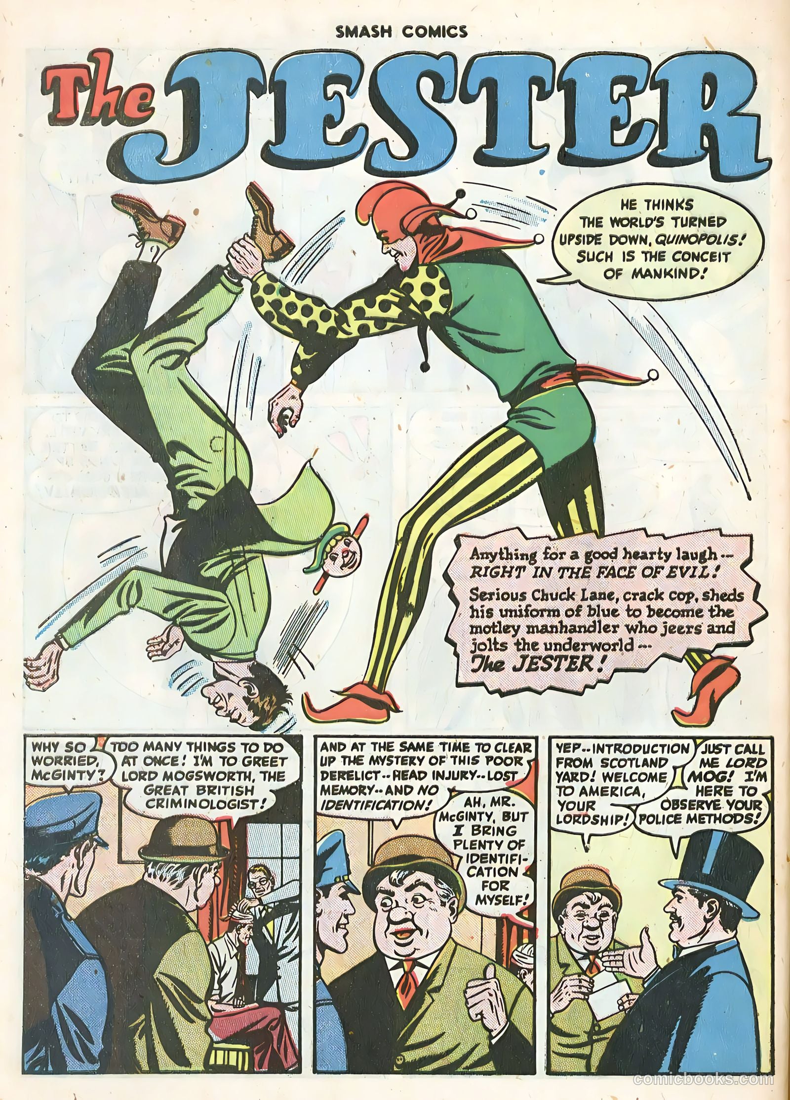 Smash Comics #67 (1946) — page 52 of 60