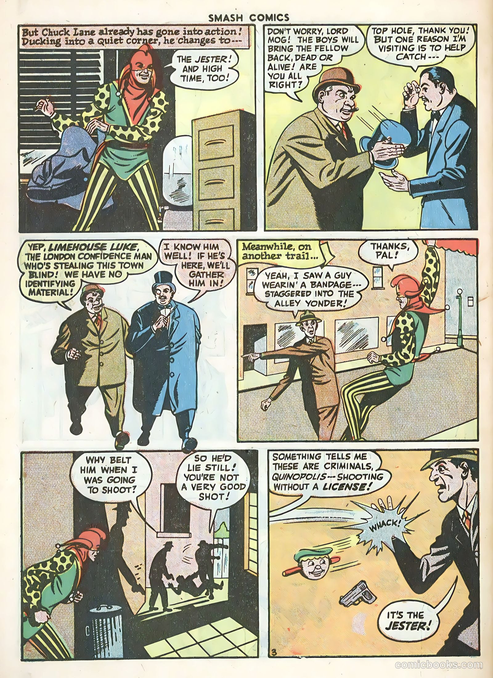 Smash Comics #67 (1946) — page 54 of 60